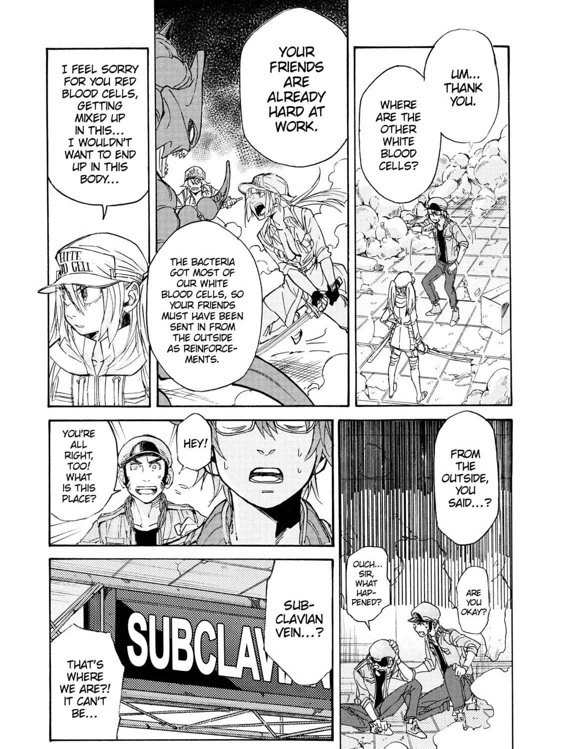 Read Cells at Work! CODE BLACK chapter 11 image 50 on Lezhin