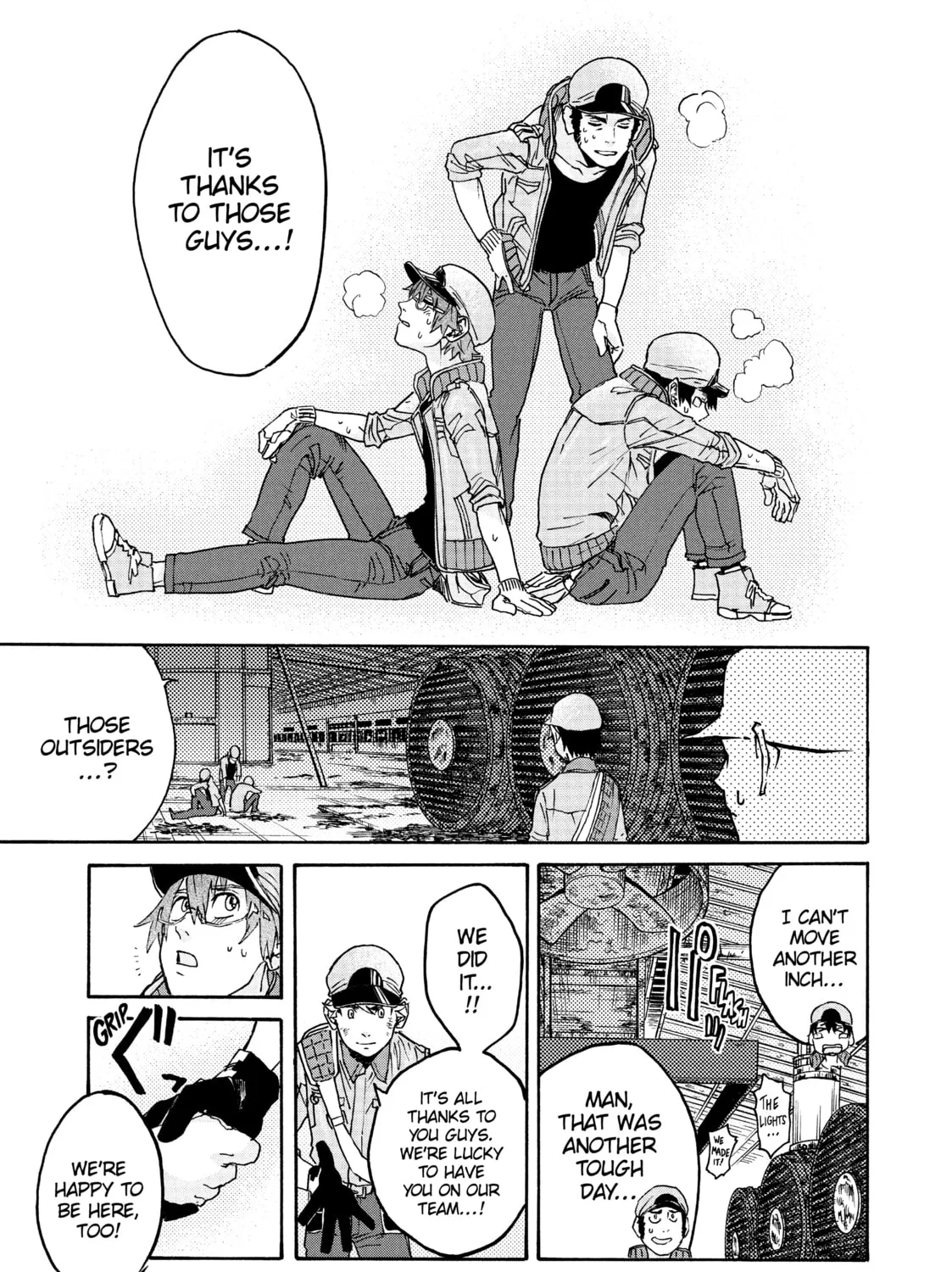 Read Cells at Work! CODE BLACK chapter 17 image 32 on Lezhin