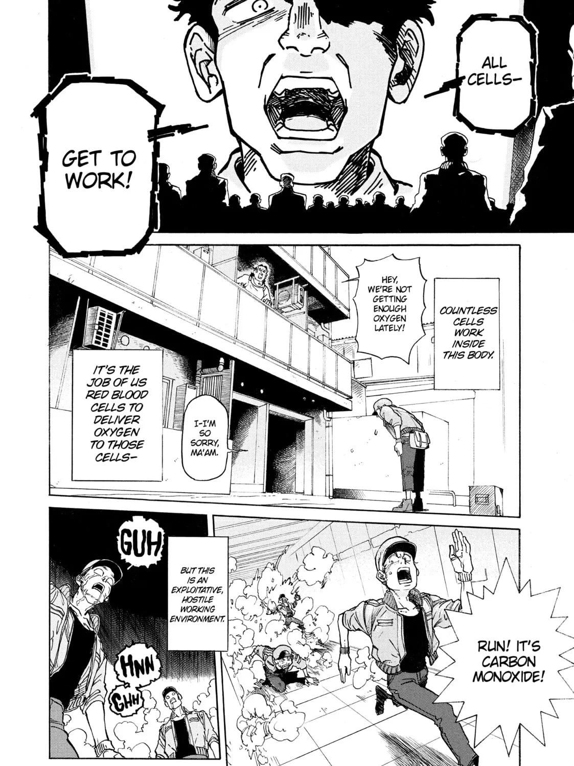 Read Cells at Work! CODE BLACK chapter 2 image 2 on Lezhin