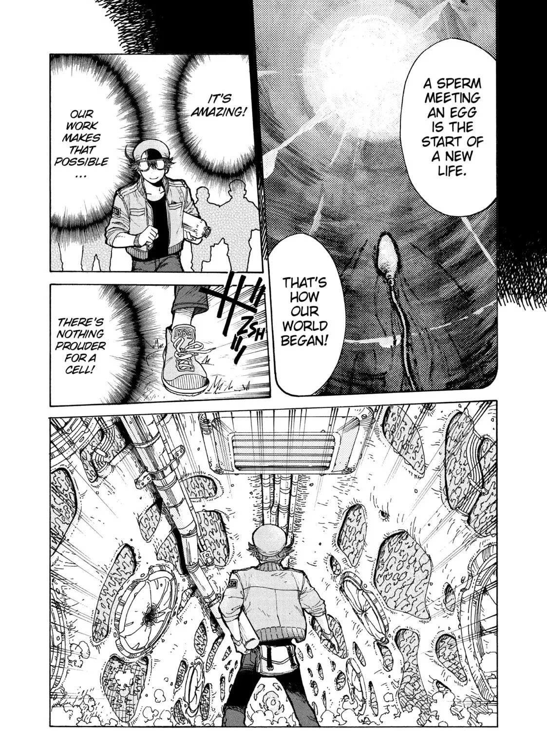 Read Cells at Work! CODE BLACK chapter 3 image 18 on Lezhin