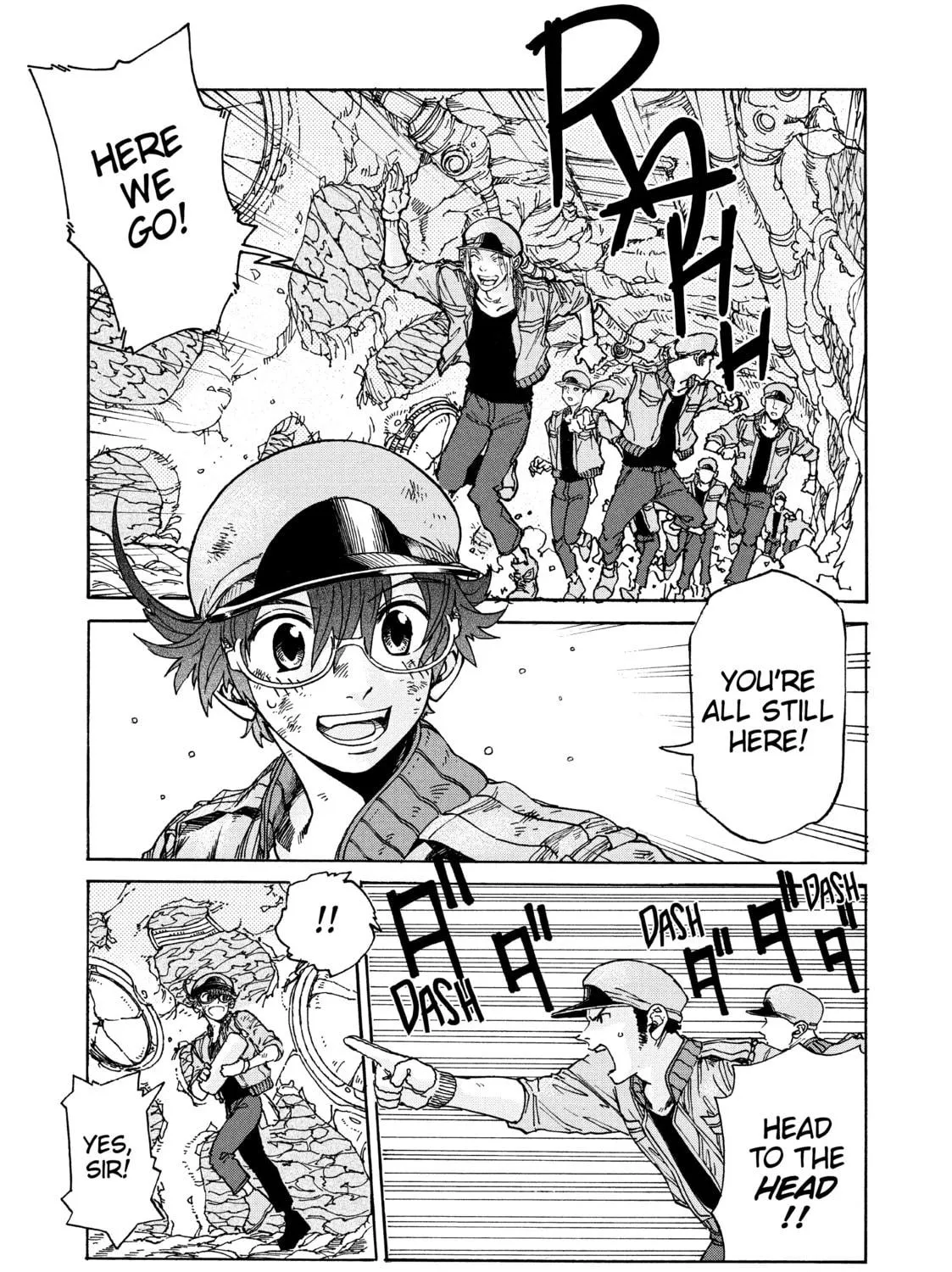 Read Cells at Work! CODE BLACK chapter 3 image 38 on Lezhin