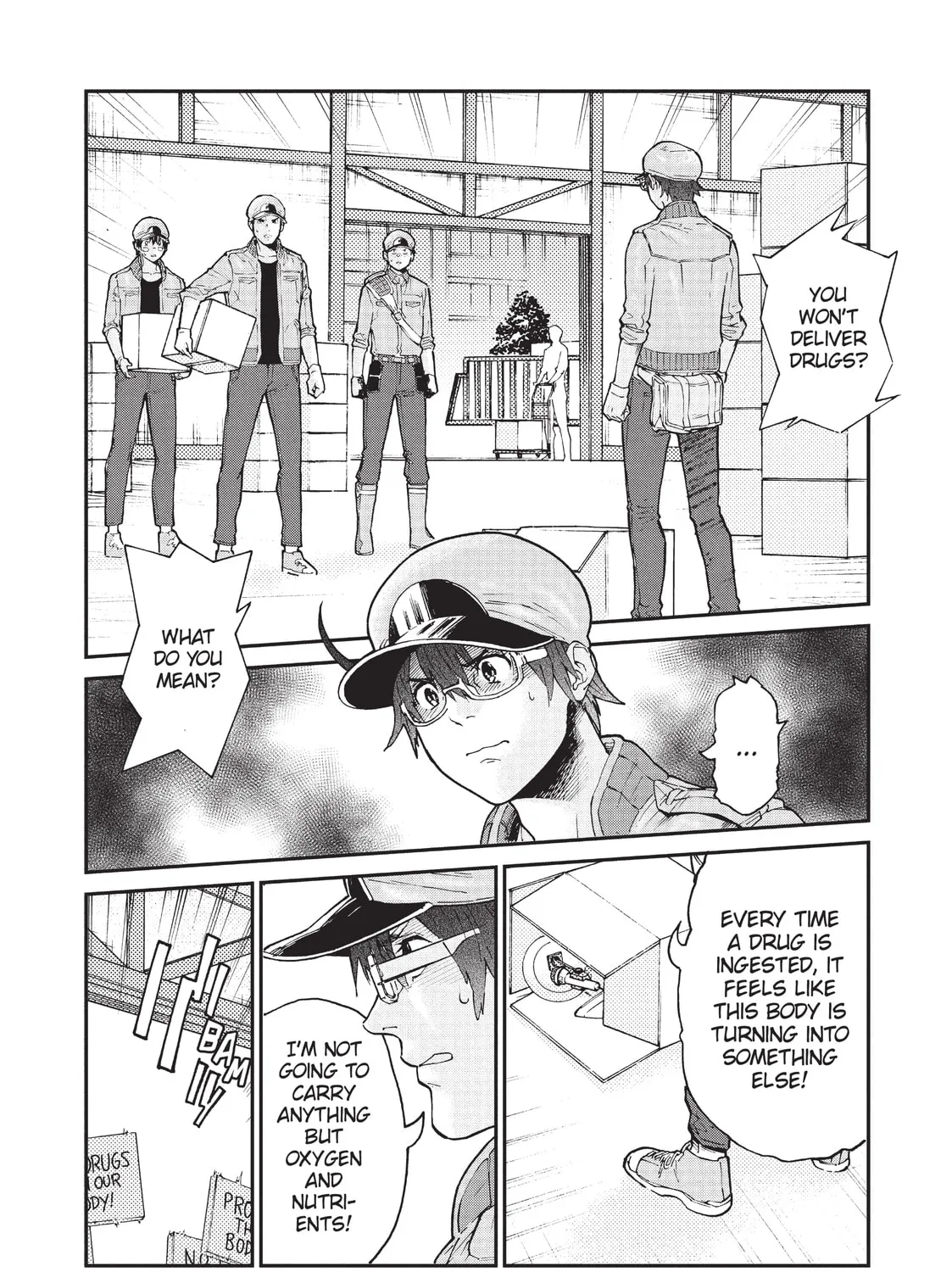 Read Cells at Work! CODE BLACK chapter 36 image 2 on Lezhin