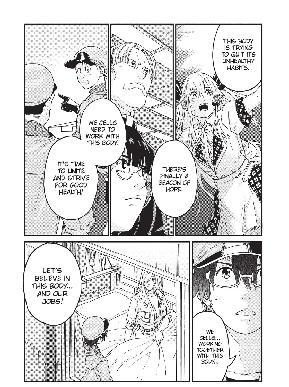 Read Cells at Work! CODE BLACK chapter 36 image 44 on Lezhin