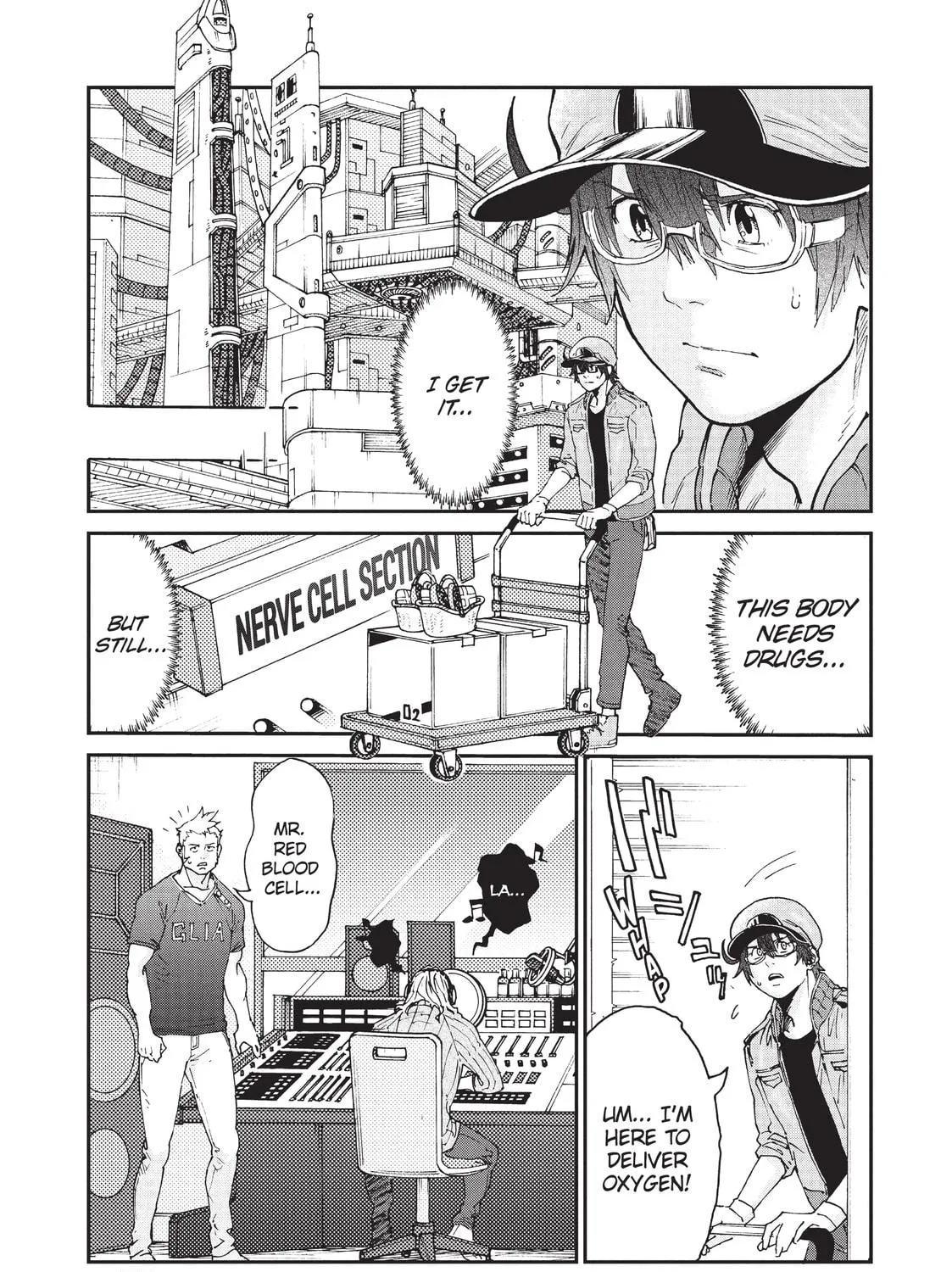 Read Cells at Work! CODE BLACK chapter 36 image 8 on Lezhin