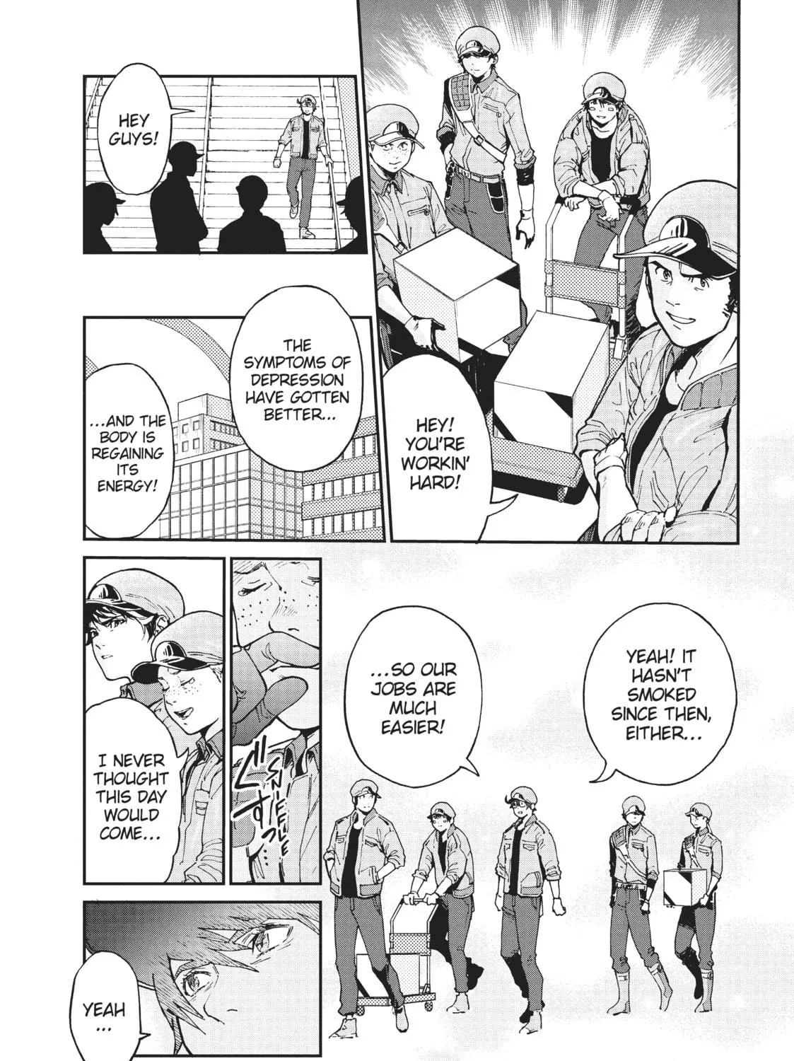Read Cells at Work! CODE BLACK chapter 37 image 4 on Lezhin