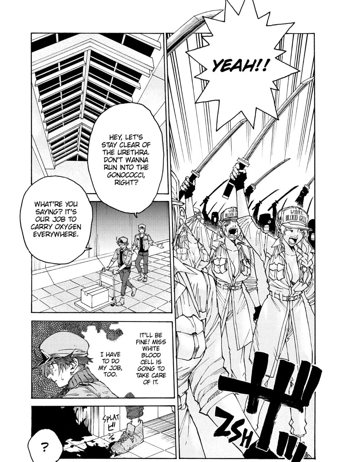 Read Cells at Work! CODE BLACK chapter 4 image 16 on Lezhin