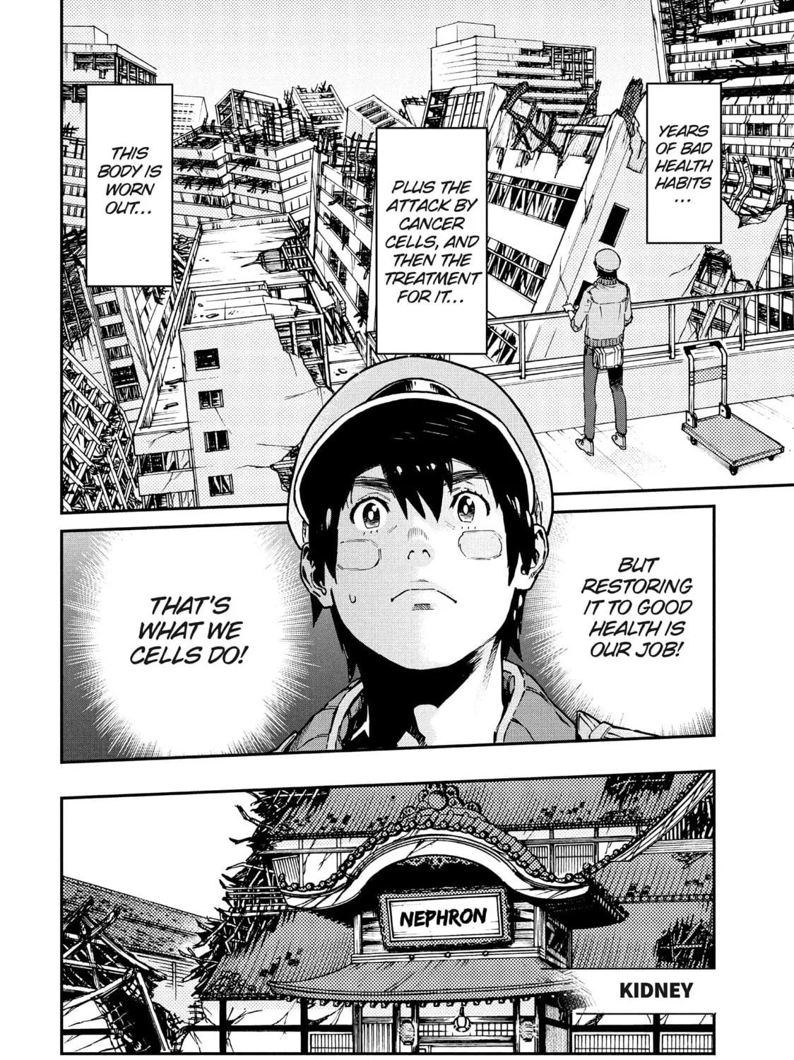 Read Cells at Work! CODE BLACK chapter 42 image 6 on Lezhin