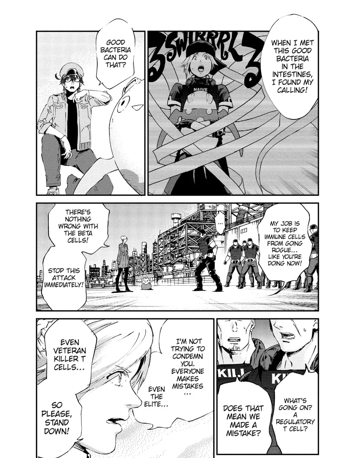 Read Cells at Work! CODE BLACK chapter 46 image 6 on Lezhin