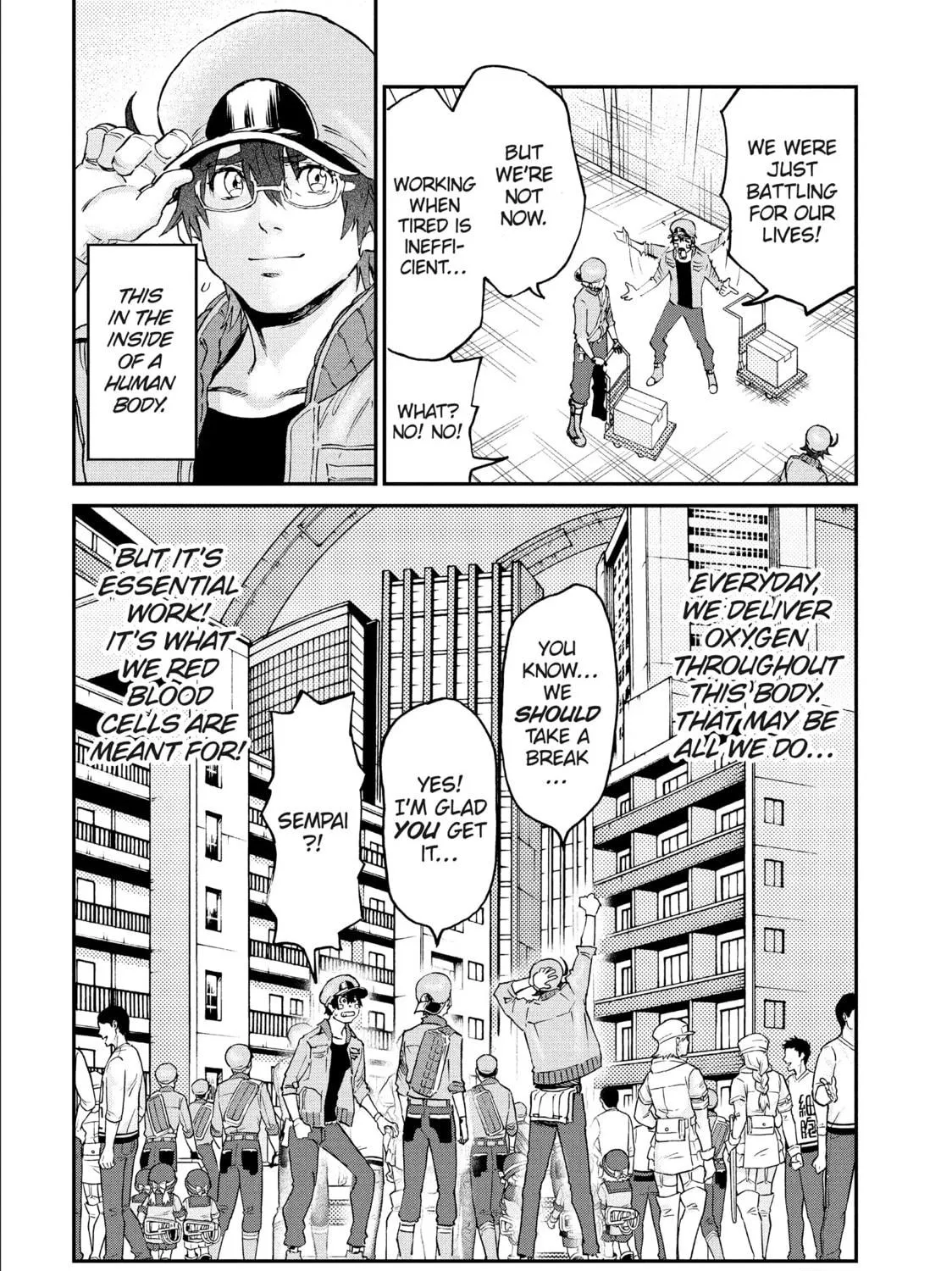 Read Cells at Work! CODE BLACK chapter 48 image 46 on Lezhin