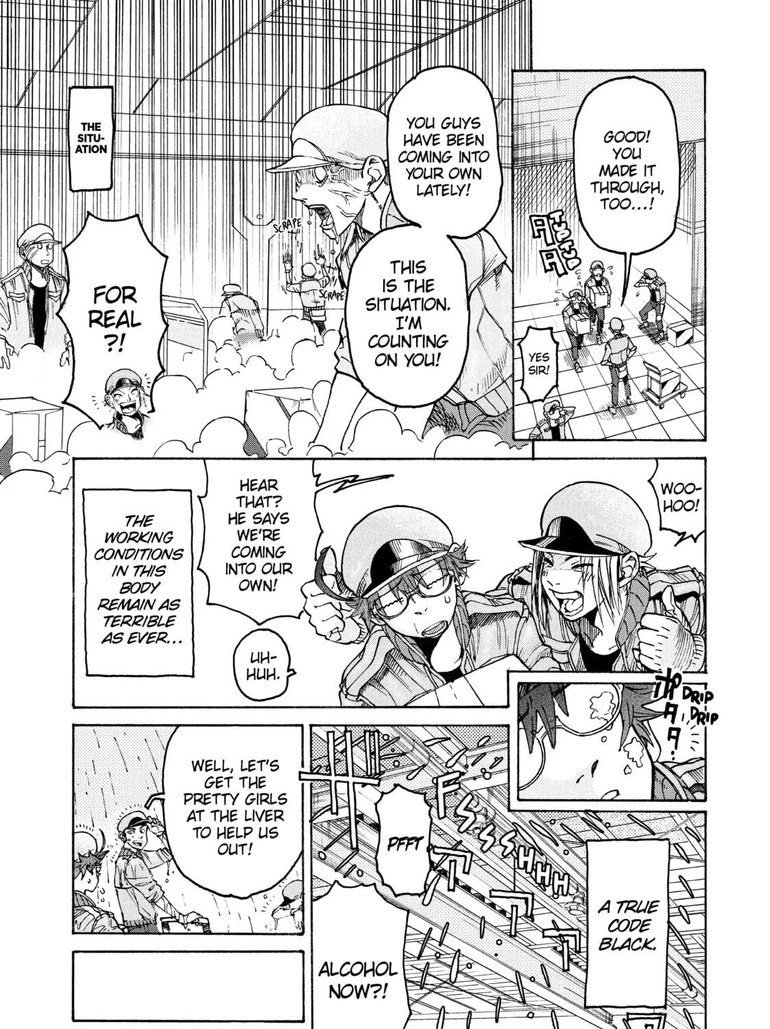 Read Cells at Work! CODE BLACK chapter 6 image 4 on Lezhin