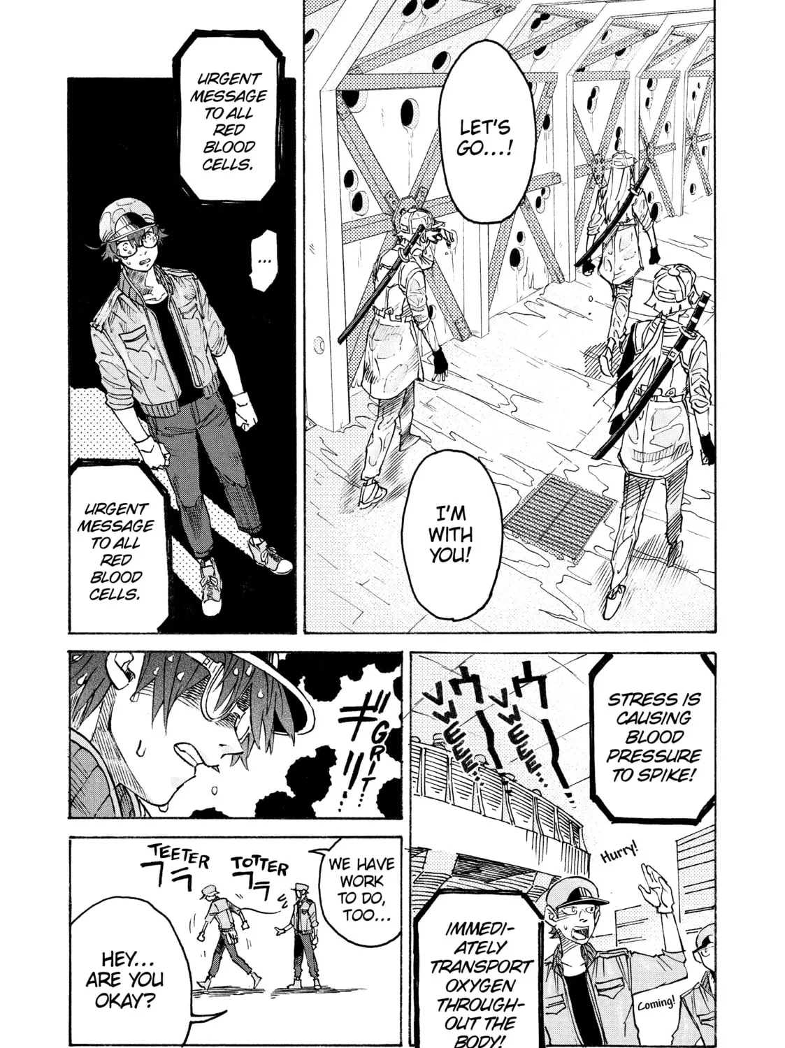 Read Cells at Work! CODE BLACK chapter 6 image 50 on Lezhin