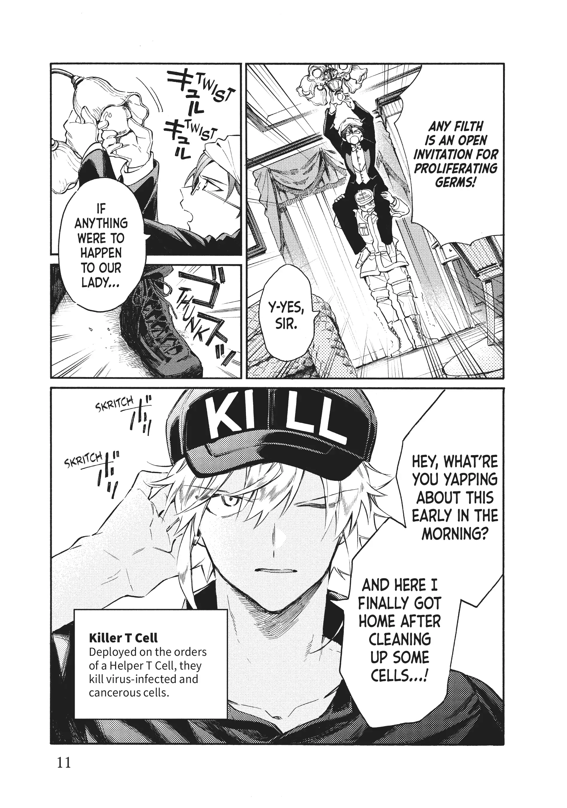 Read Cells at Work! Lady chapter 1 image 10 on Lezhin