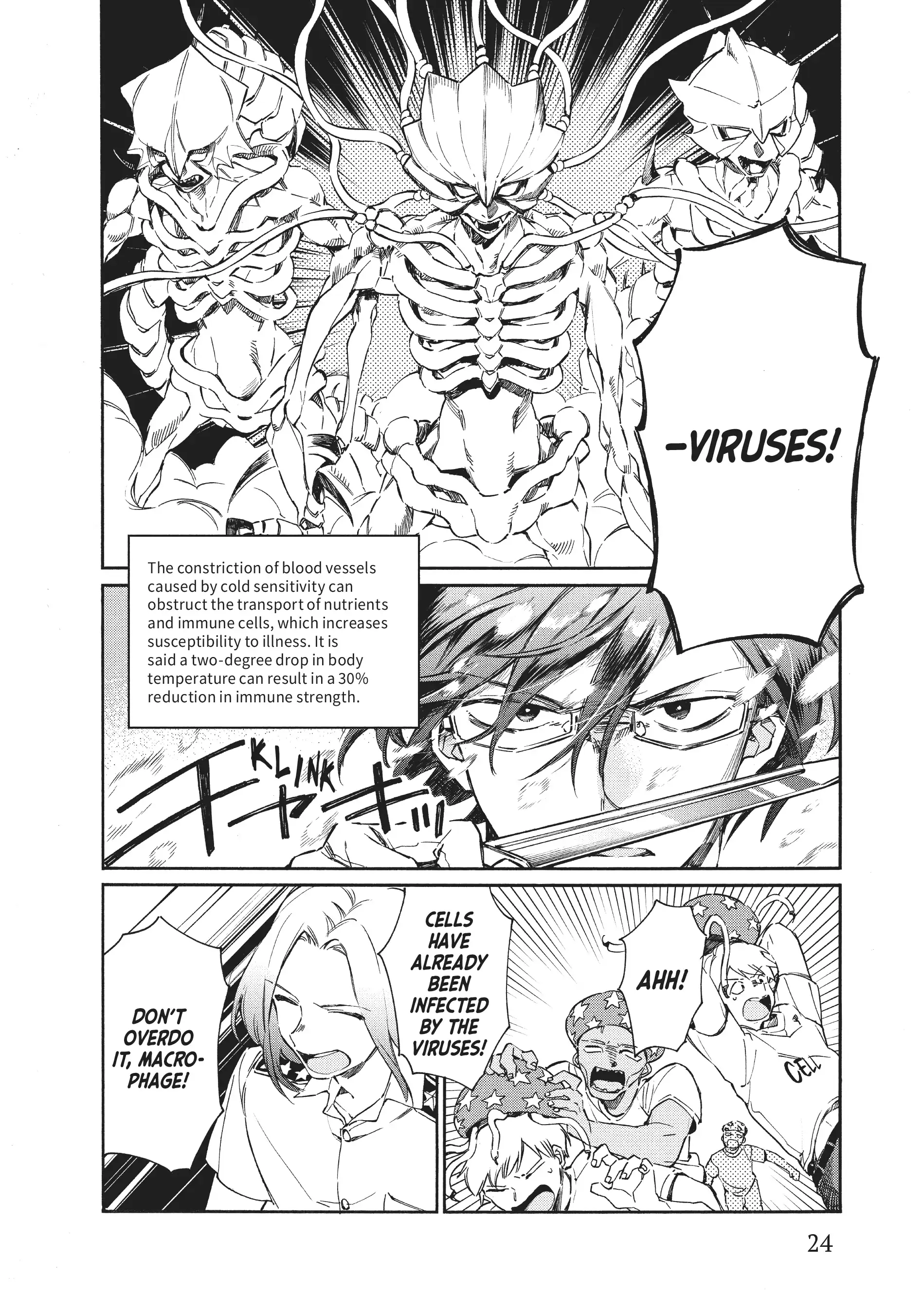Read Cells at Work! Lady chapter 1 image 22 on Lezhin