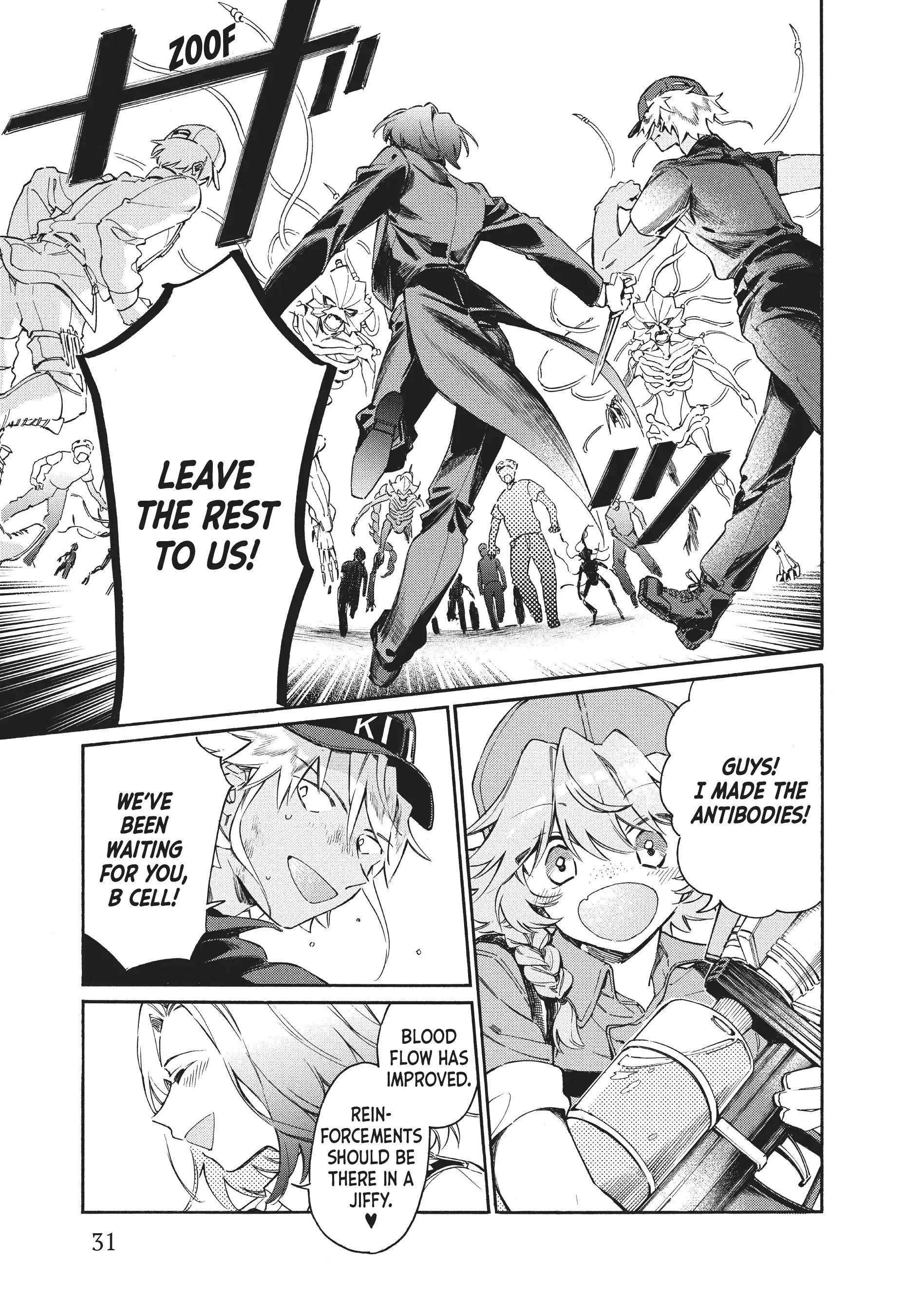 Read Cells at Work! Lady chapter 1 image 29 on Lezhin