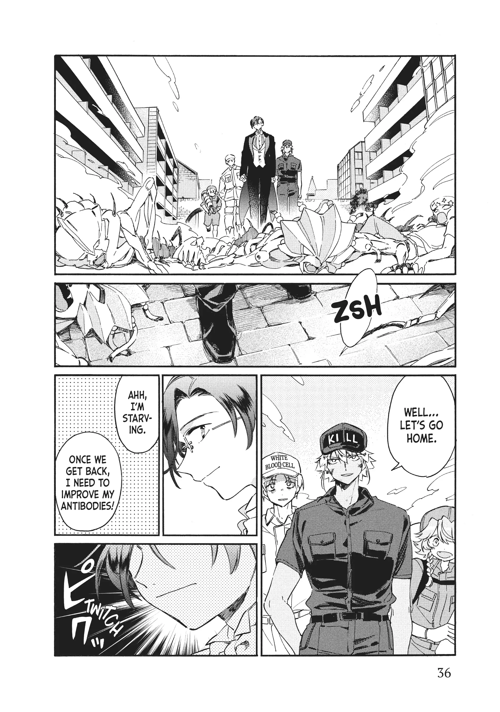 Read Cells at Work! Lady chapter 1 image 33 on Lezhin
