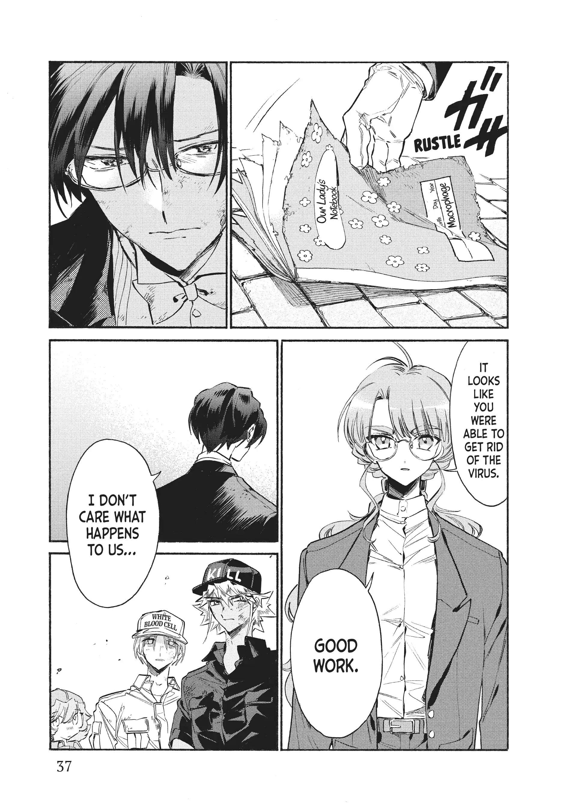 Read Cells at Work! Lady chapter 11 image 35 on Lezhin