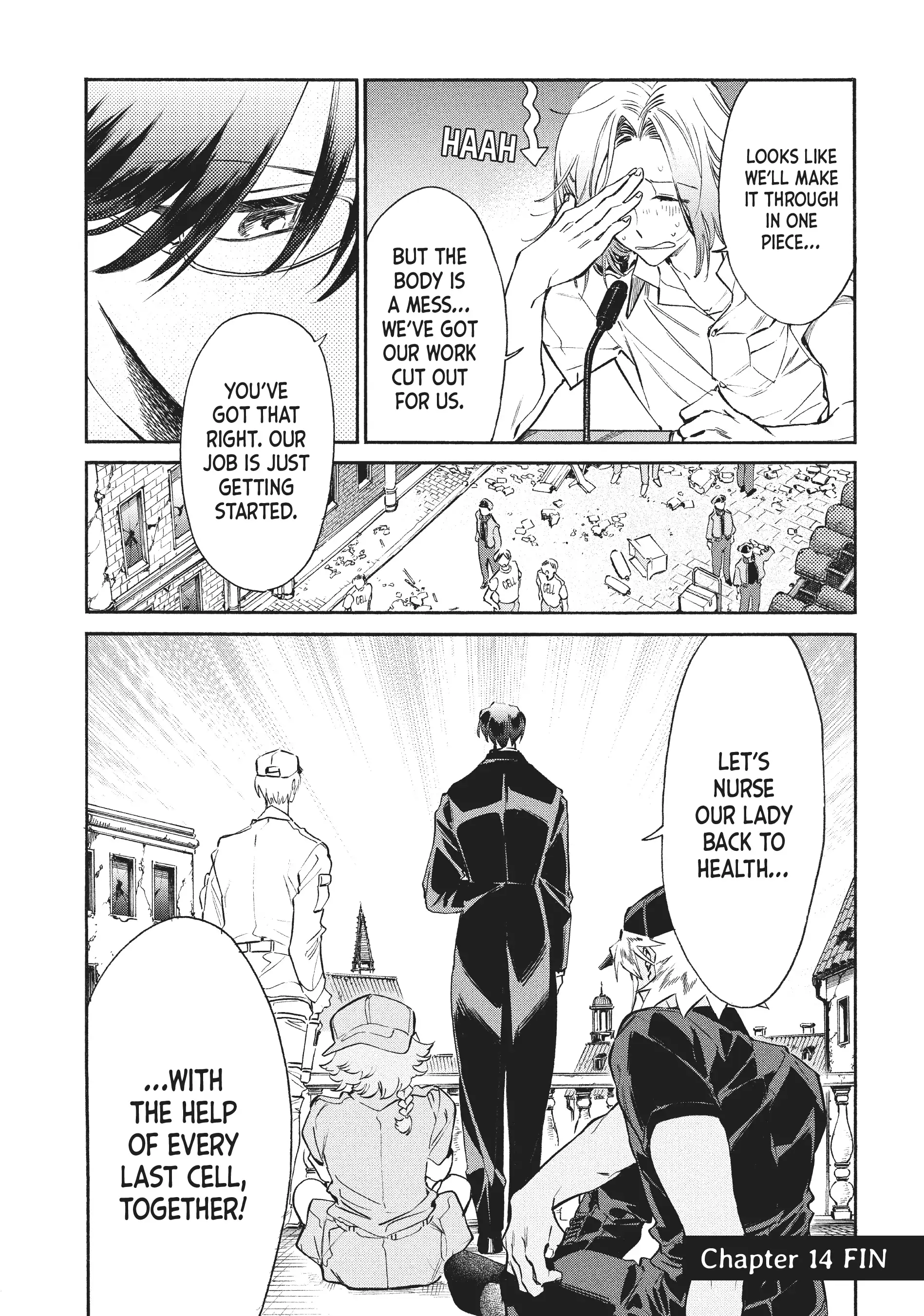 Read Cells at Work! Lady chapter 14 image 35 on Lezhin