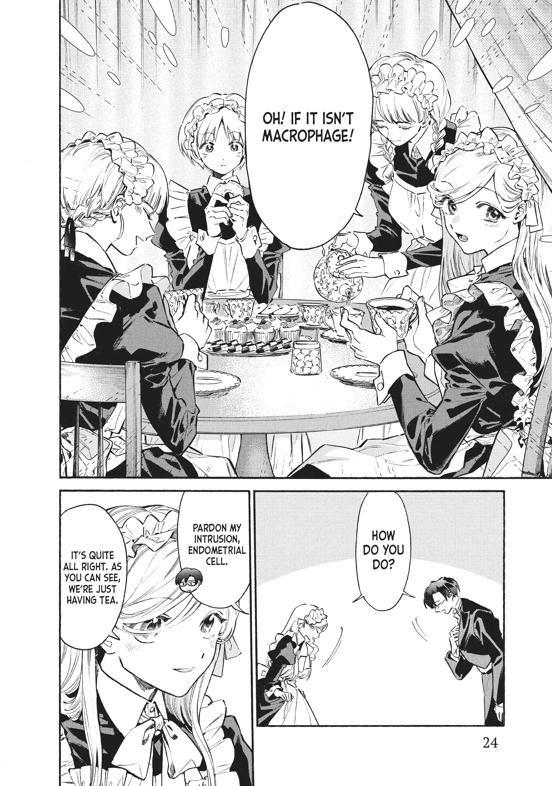 Read Cells at Work! Lady chapter 16 image 23 on Lezhin