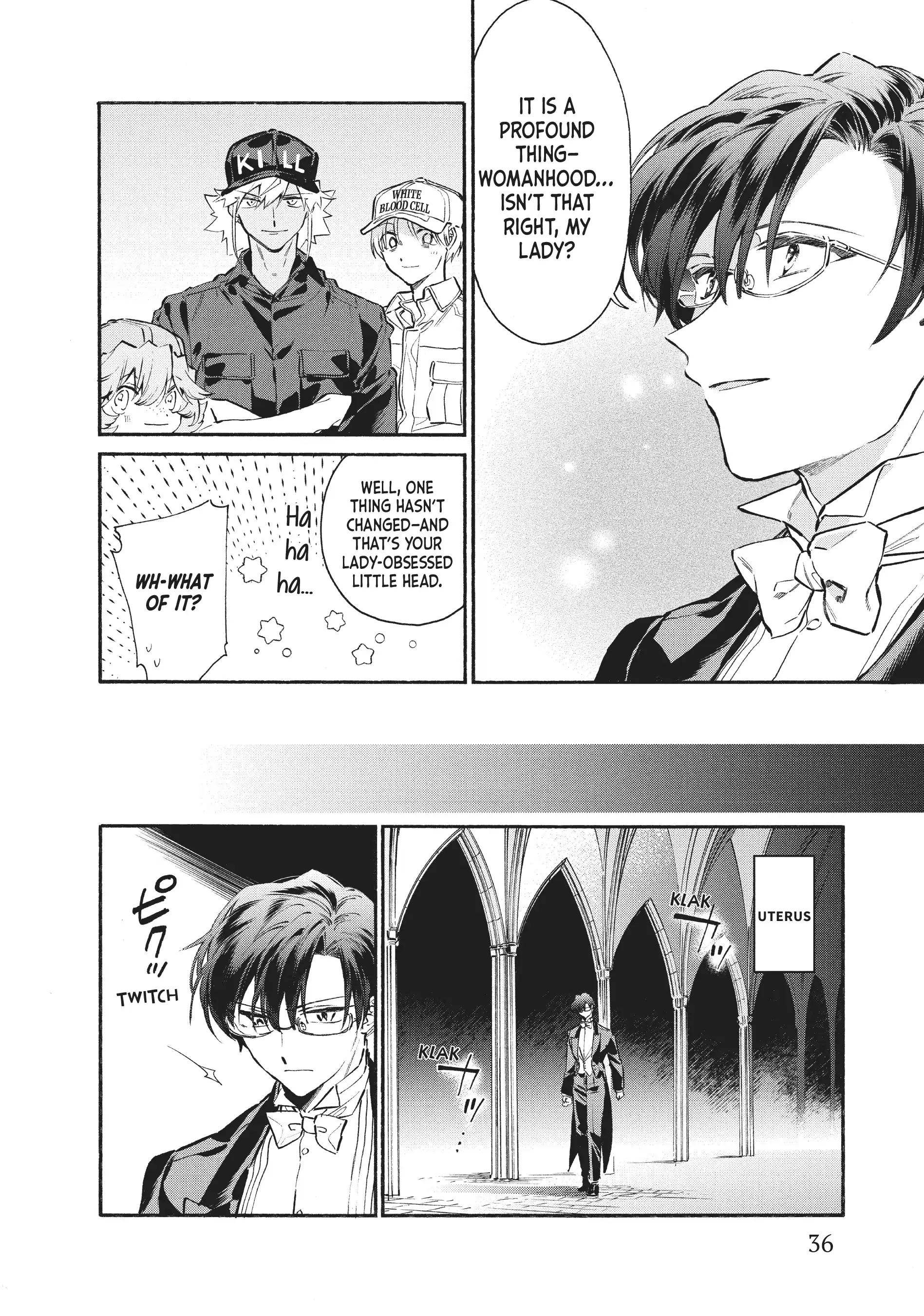 Read Cells at Work! Lady chapter 16 image 34 on Lezhin