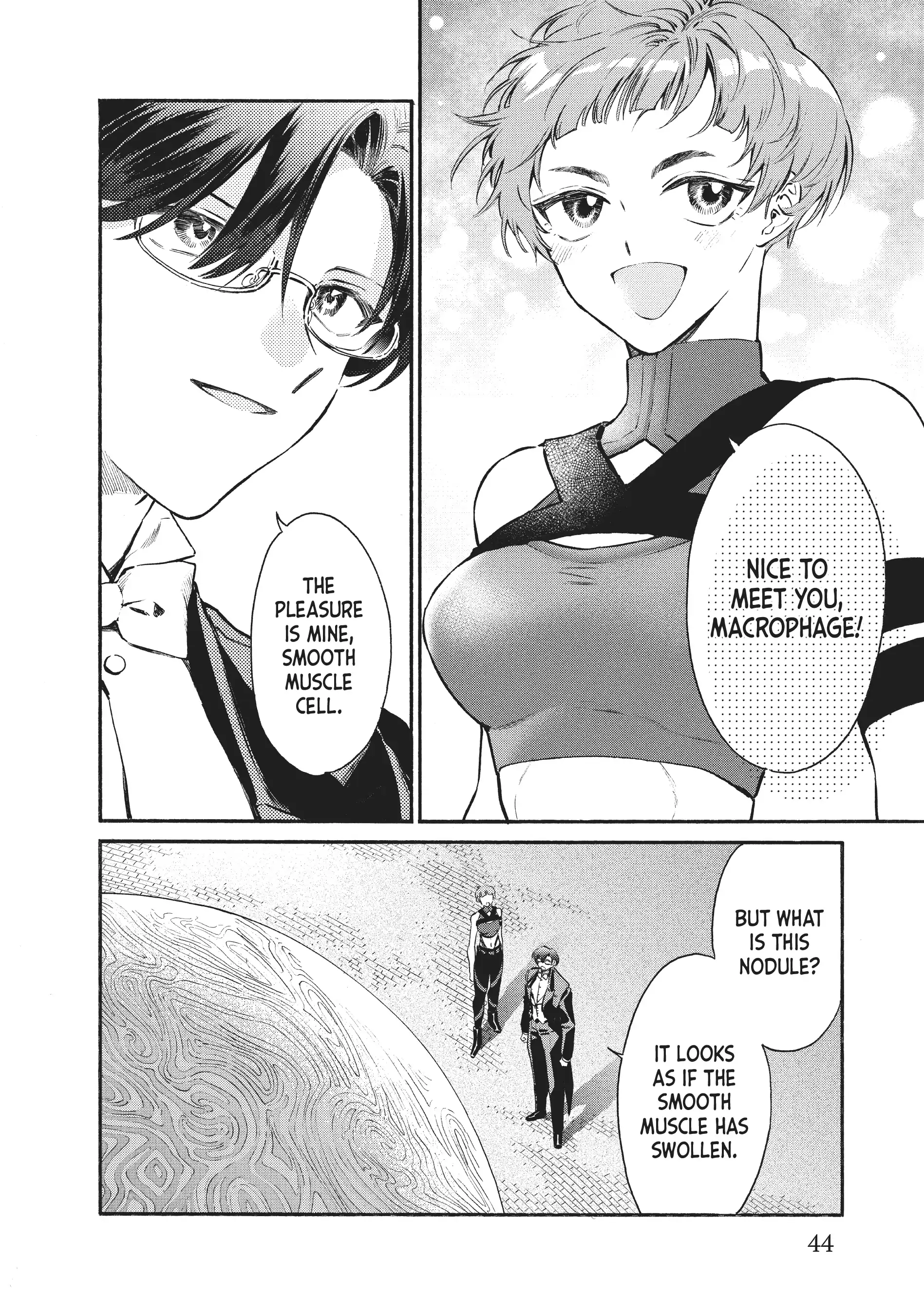 Read Cells at Work! Lady chapter 17 image 1 on Lezhin