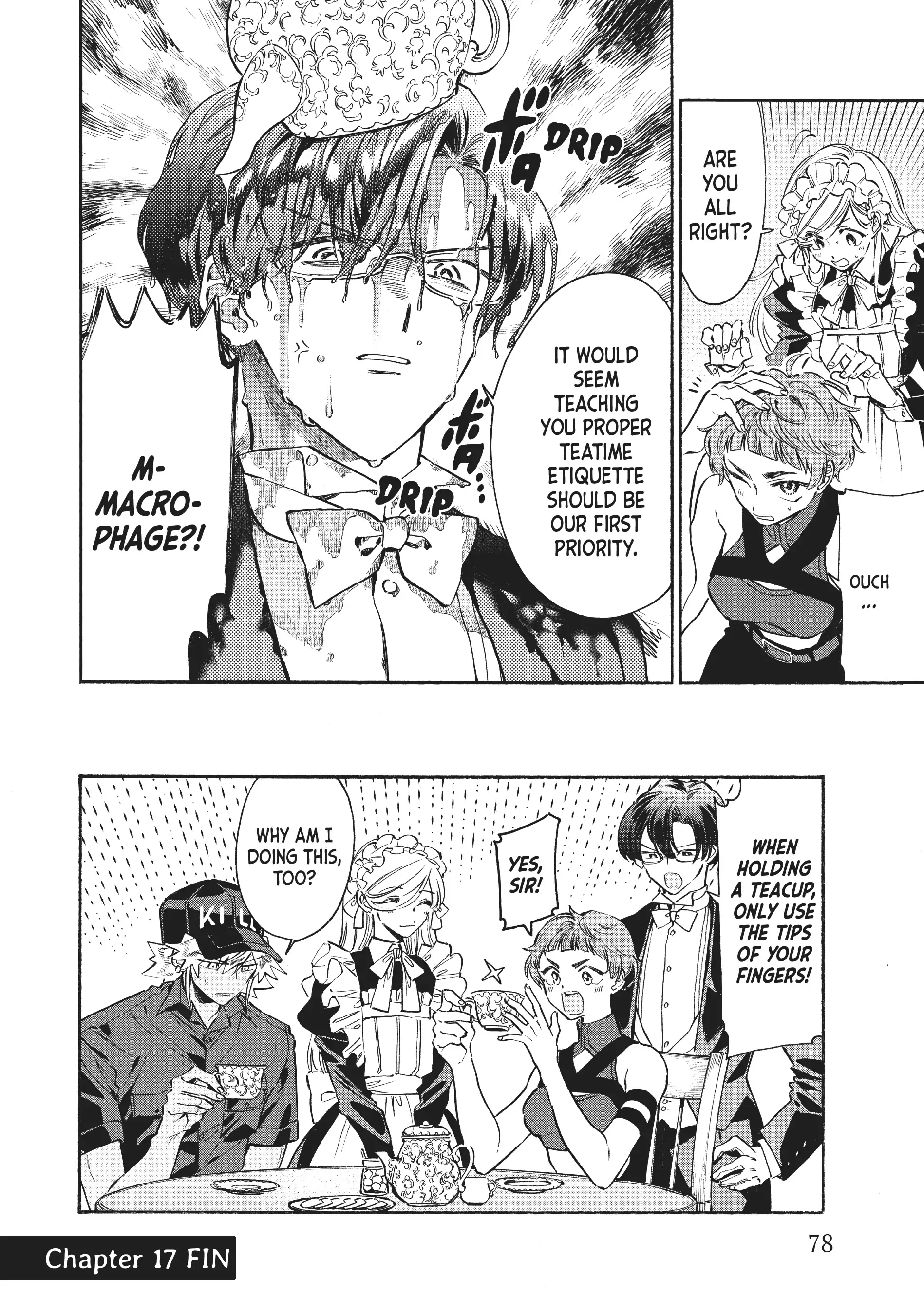 Read Cells at Work! Lady chapter 17 image 34 on Lezhin