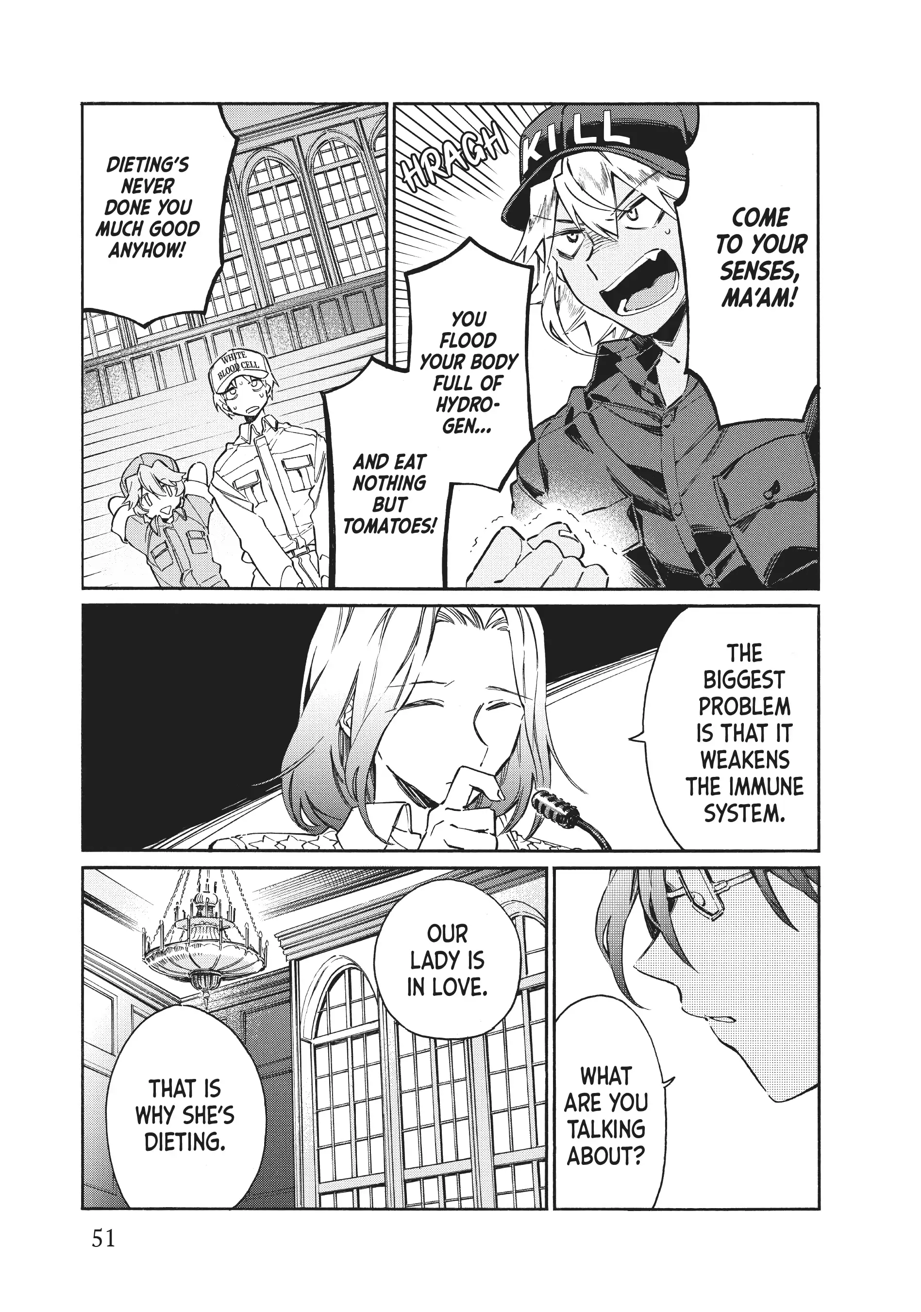 Read Cells at Work! Lady chapter 2 image 11 on Lezhin
