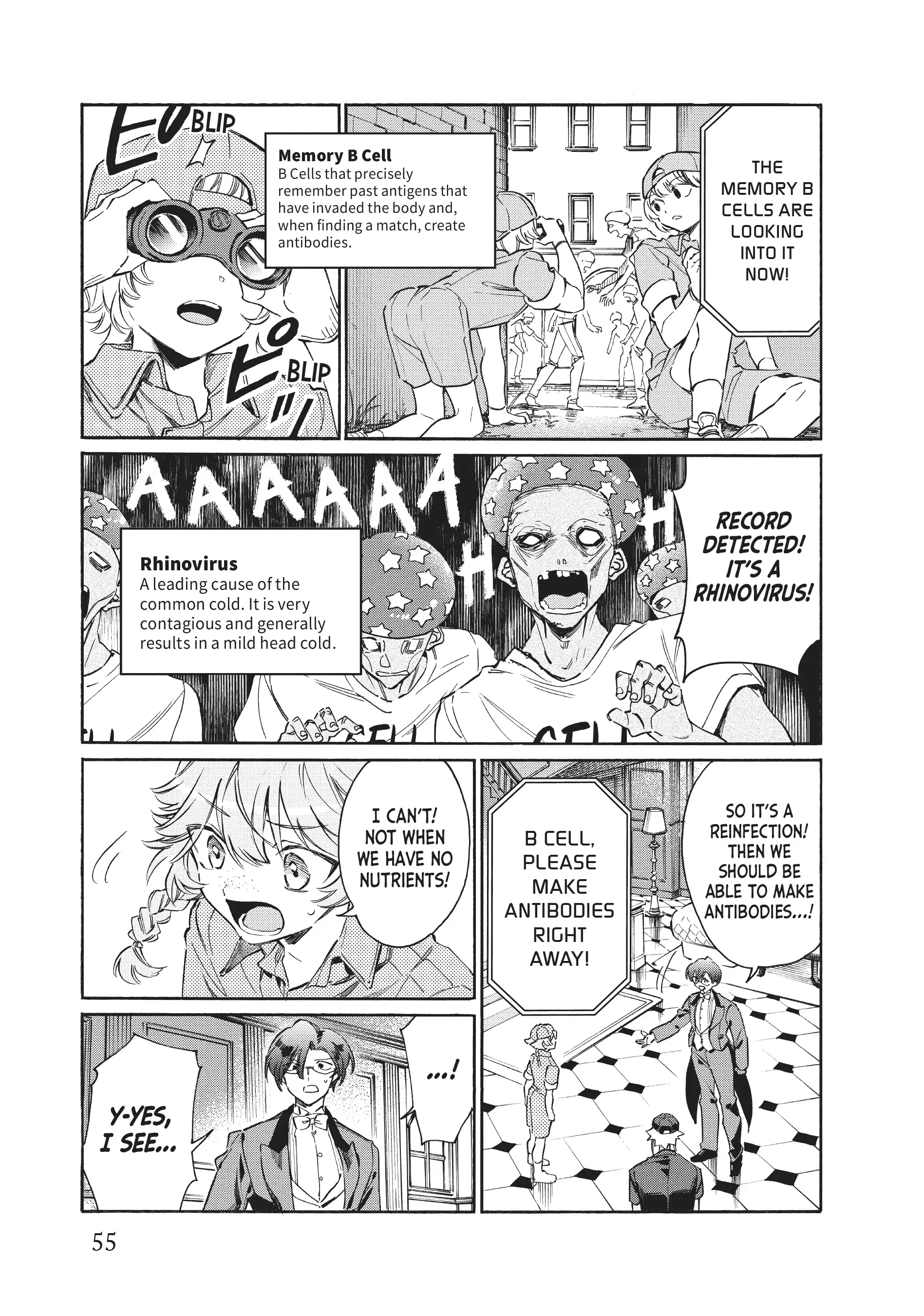 Read Cells at Work! Lady chapter 2 image 15 on Lezhin