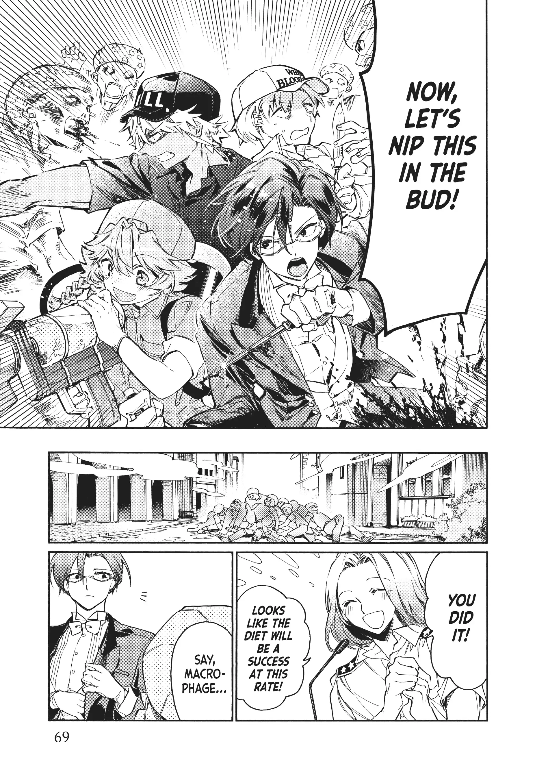 Read Cells at Work! Lady chapter 2 image 29 on Lezhin