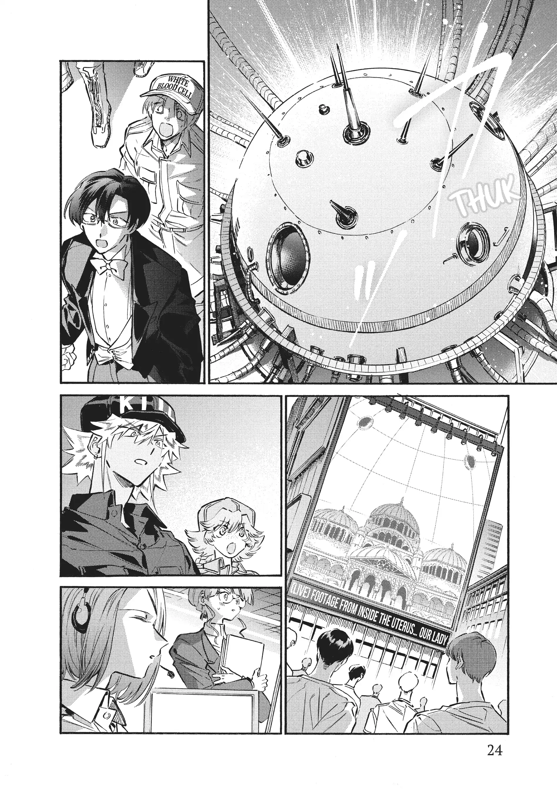 Read Cells at Work! Lady chapter 21 image 23 on Lezhin