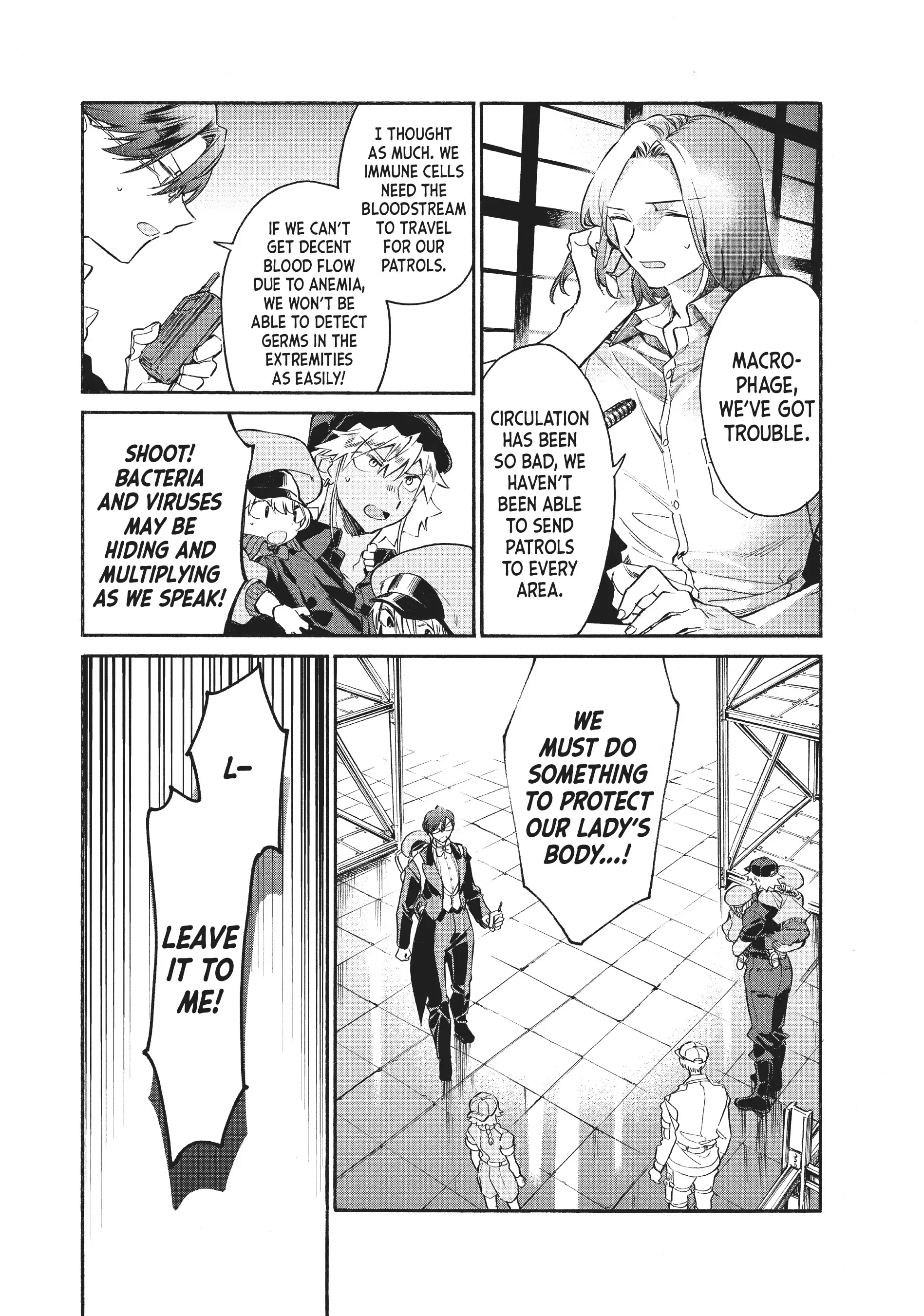 Read Cells at Work! Lady chapter 4 image 13 on Lezhin