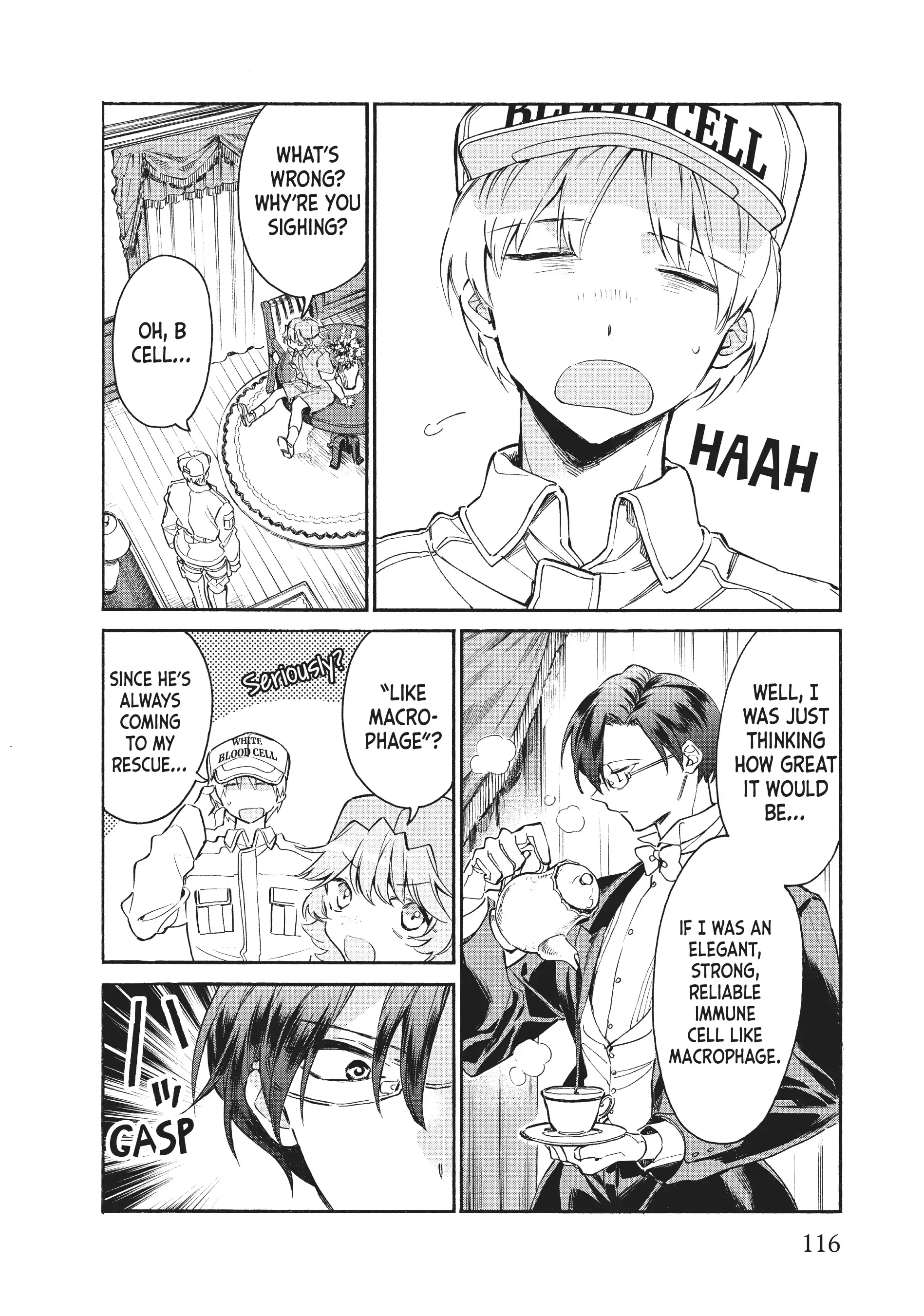 Read Cells at Work! Lady chapter 4 image 4 on Lezhin