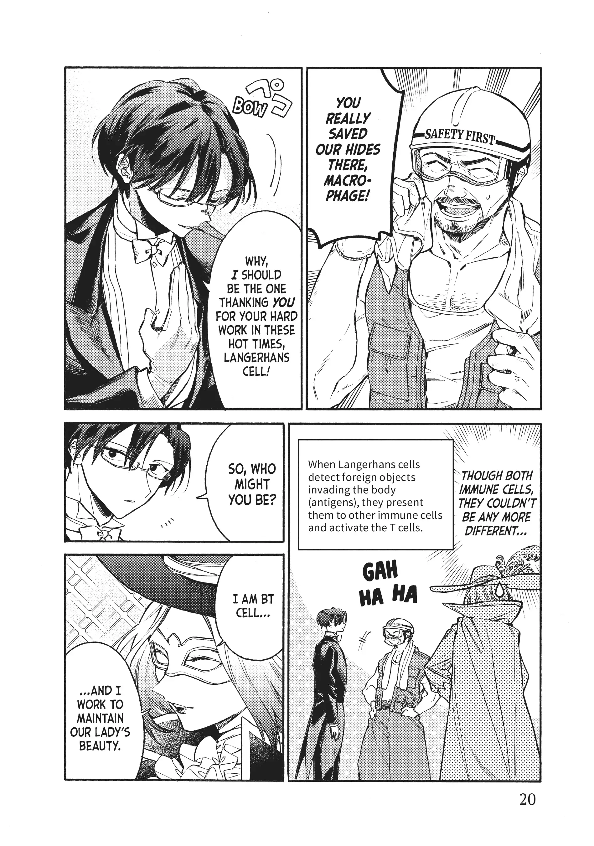 Read Cells at Work! Lady chapter 6 image 19 on Lezhin
