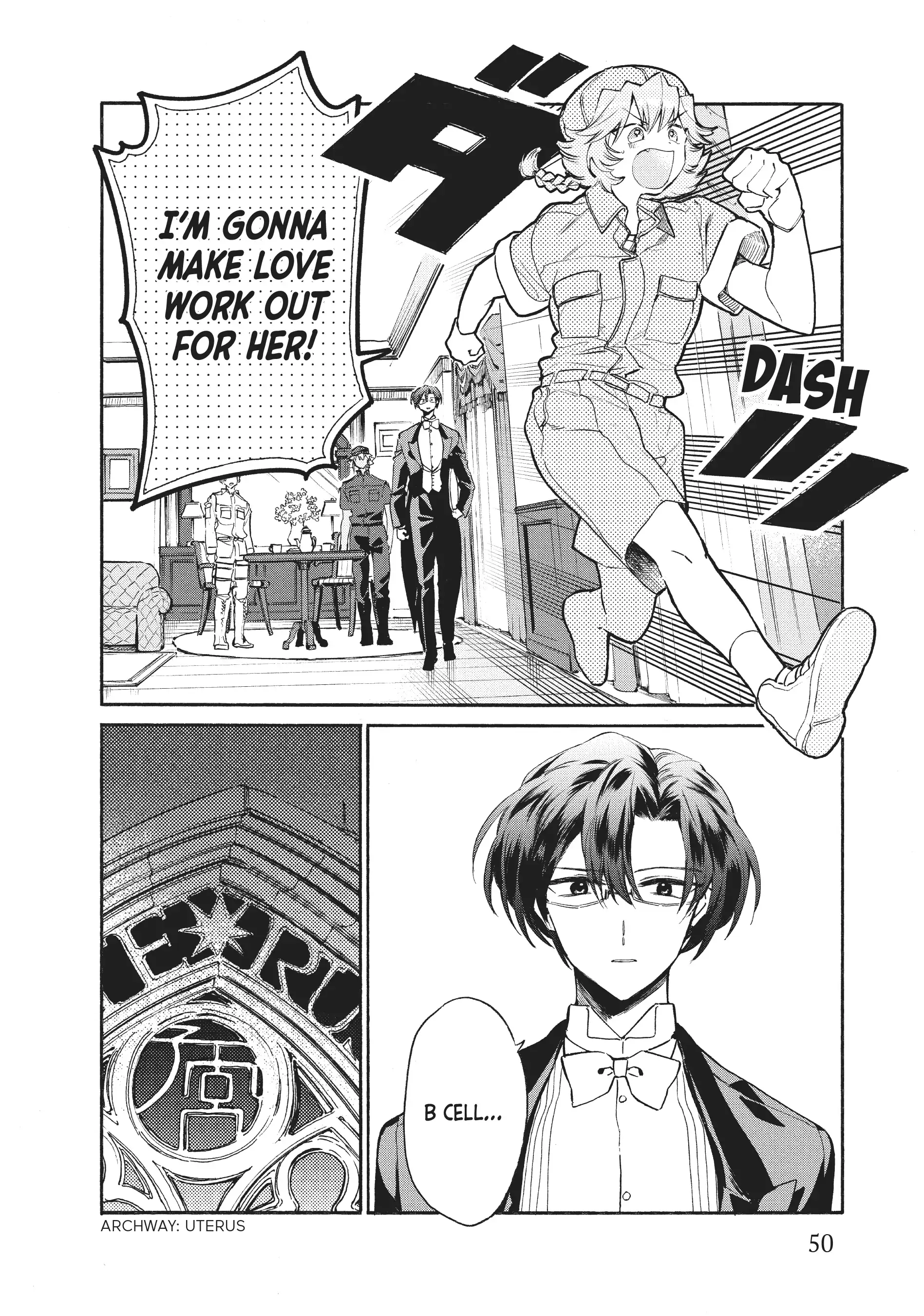 Read Cells at Work! Lady chapter 7 image 10 on Lezhin
