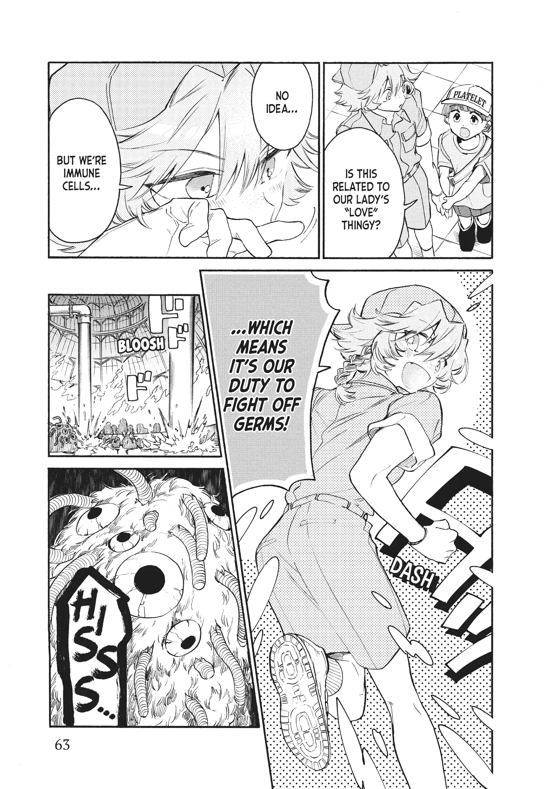 Read Cells at Work! Lady chapter 7 image 23 on Lezhin