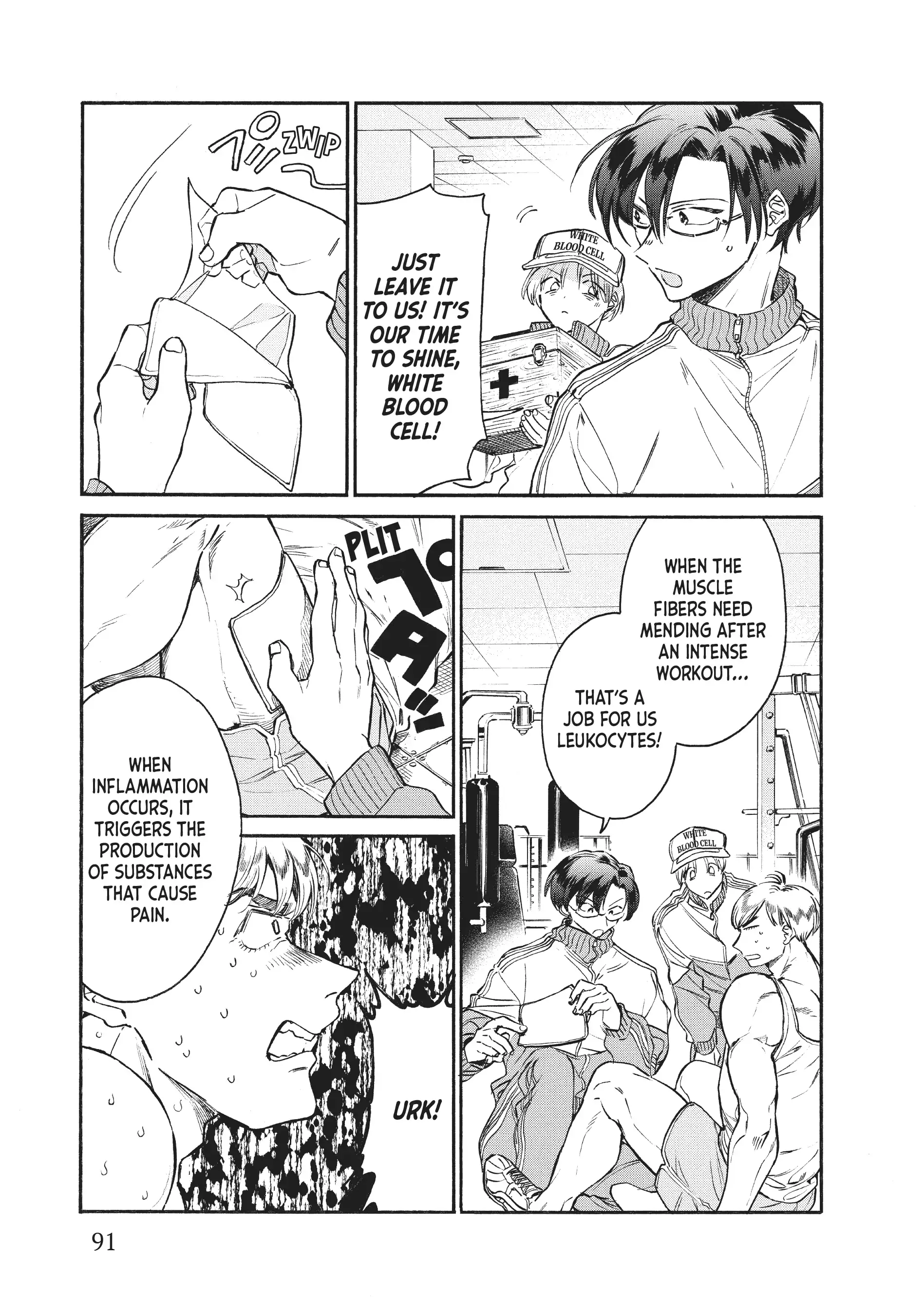 Read Cells at Work! Lady chapter 8 image 15 on Lezhin