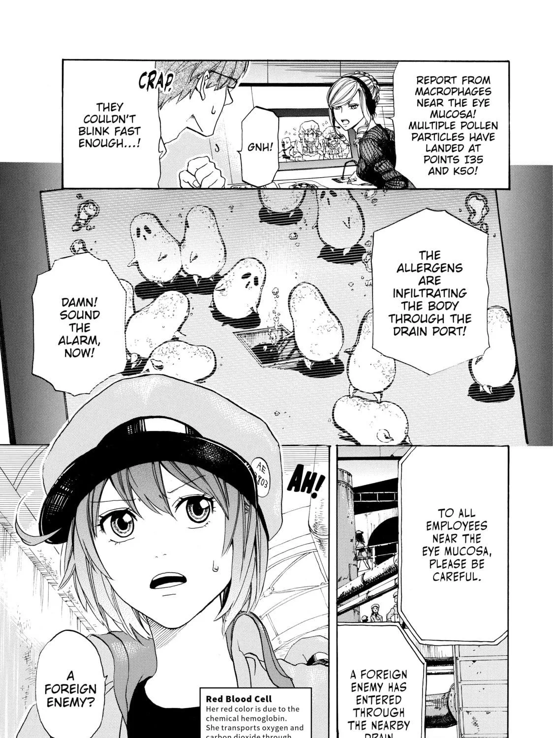 Read Cells at Work! chapter 2 image 8 on Lezhin