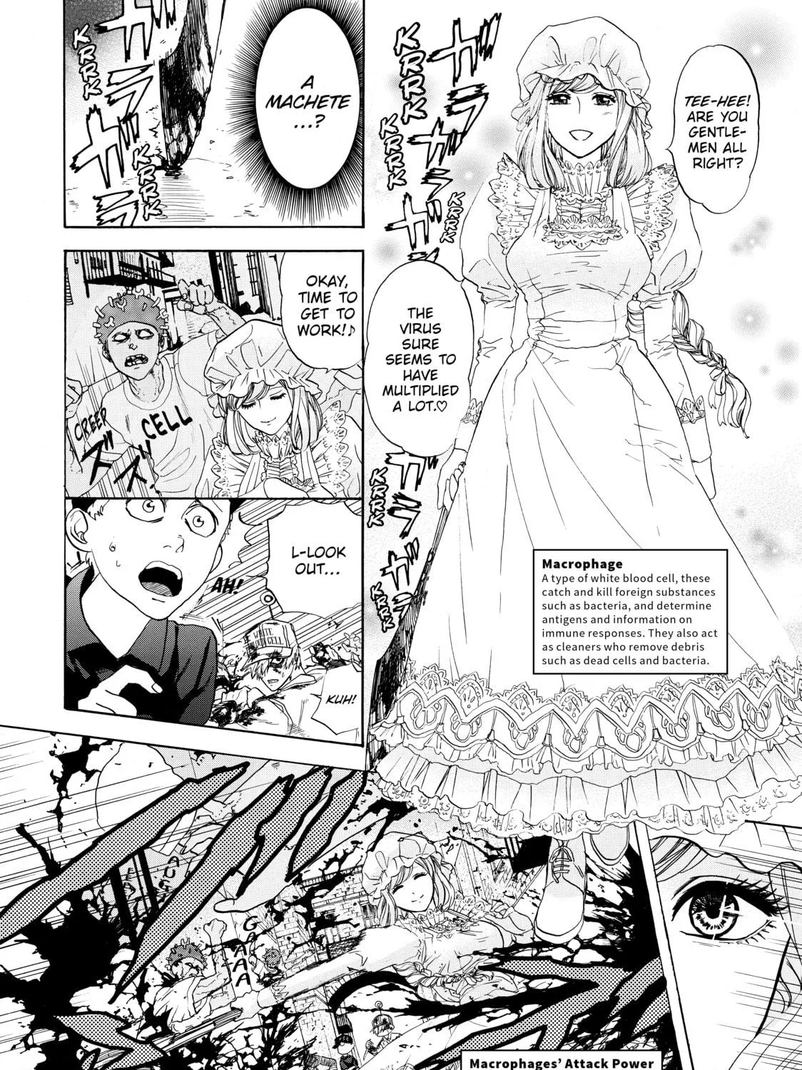 Read Cells at Work! chapter 3 image 16 on Lezhin
