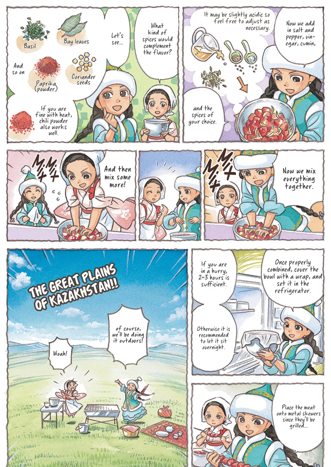 Read Central Asian Cooking chapter 3 image 2 on Lezhin