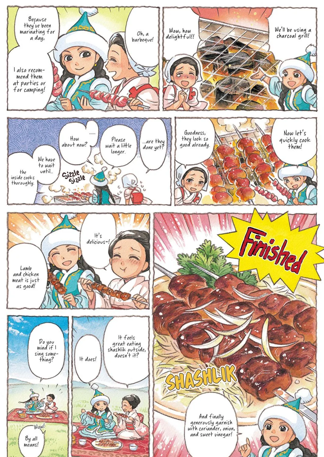 Read Central Asian Cooking chapter 3 image 4 on Lezhin