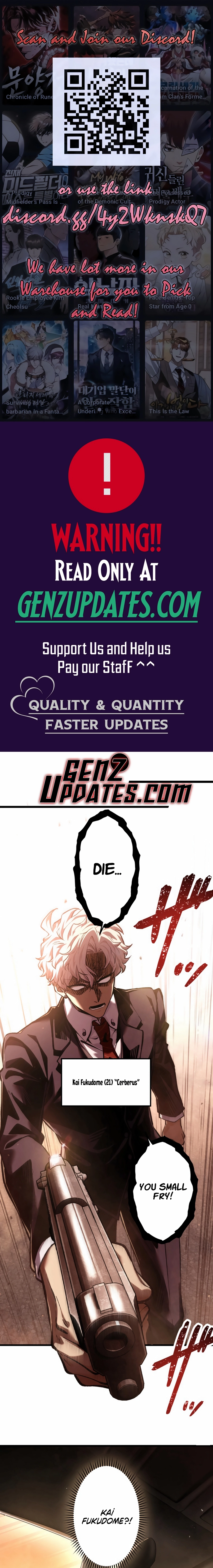 Read Cerberus chapter 41 image 0 on Lezhin