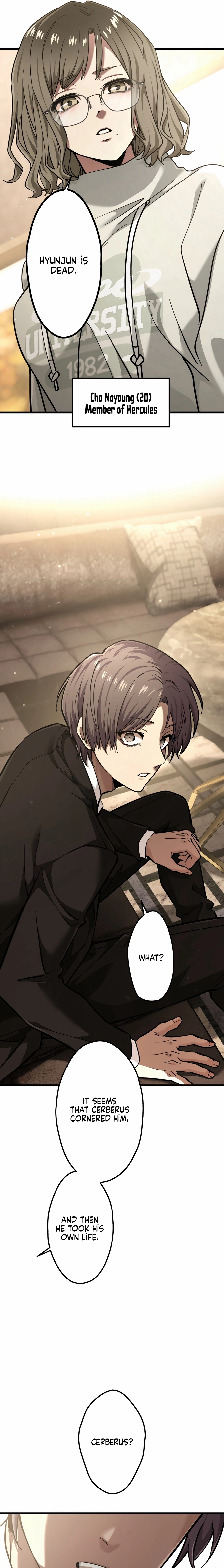 Read Cerberus chapter 42 image 2 on Lezhin