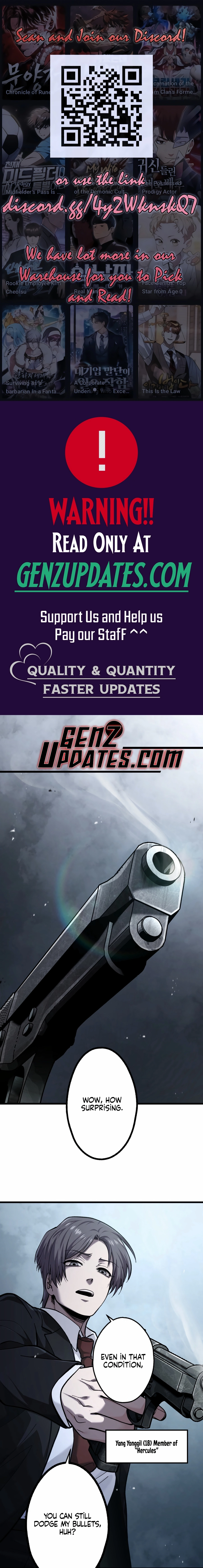 Read Cerberus chapter 43 image 0 on Lezhin