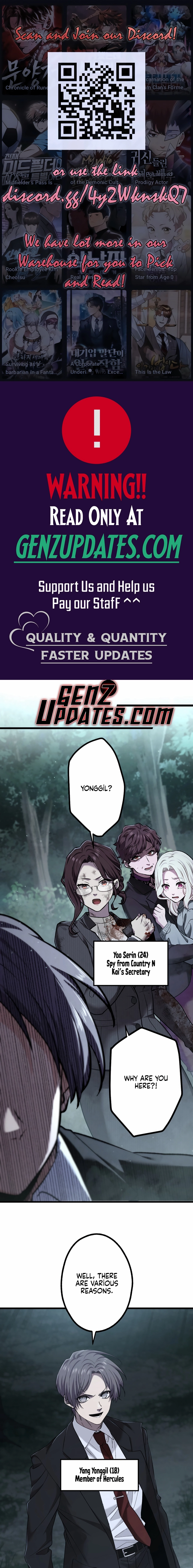 Read Cerberus chapter 46 image 0 on Lezhin