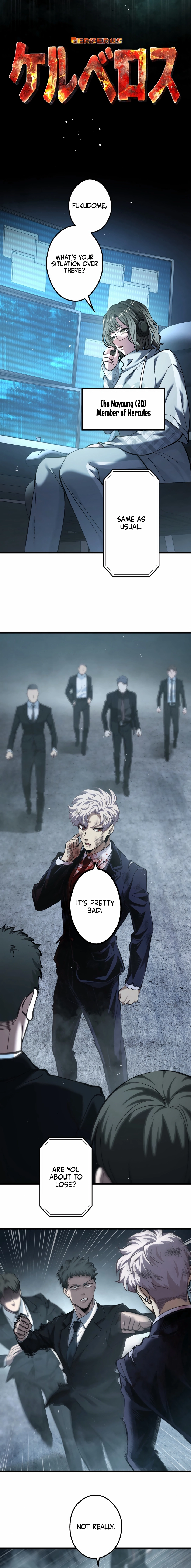 Read Cerberus chapter 46 image 7 on Lezhin