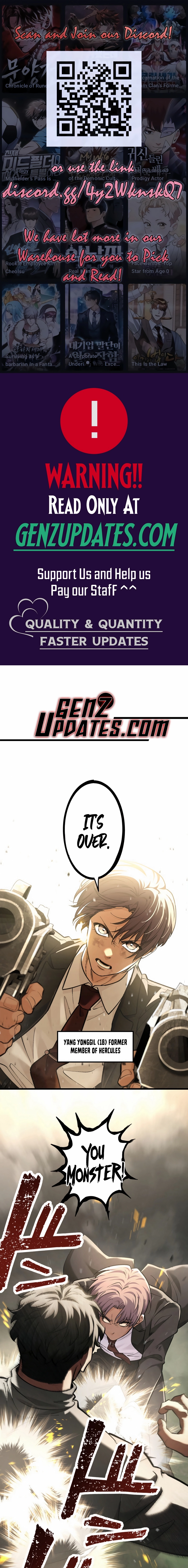 Read Cerberus chapter 47 image 0 on Lezhin