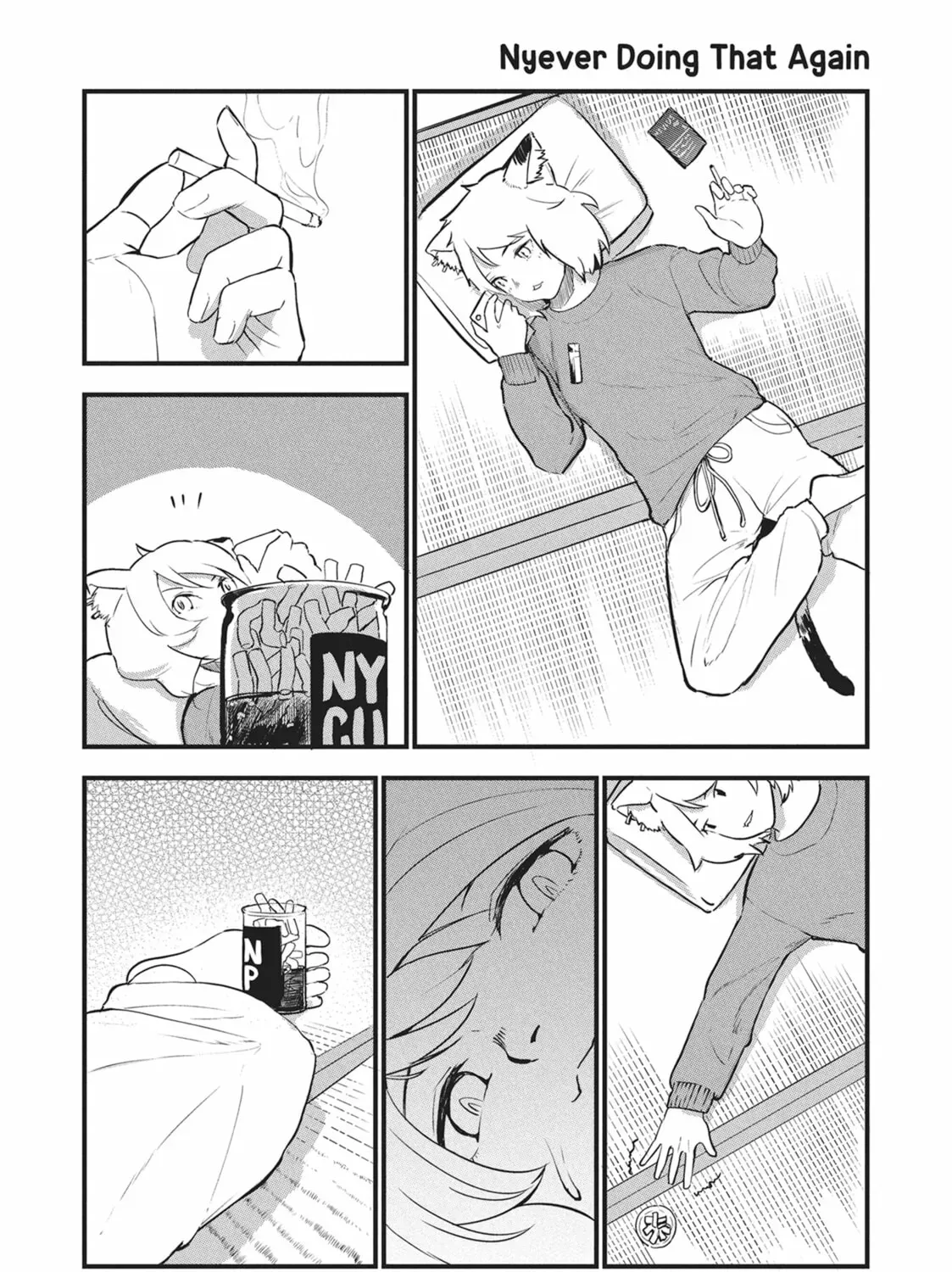 Read Chainsmoker Cat chapter 1.1 image 2 on Lezhin