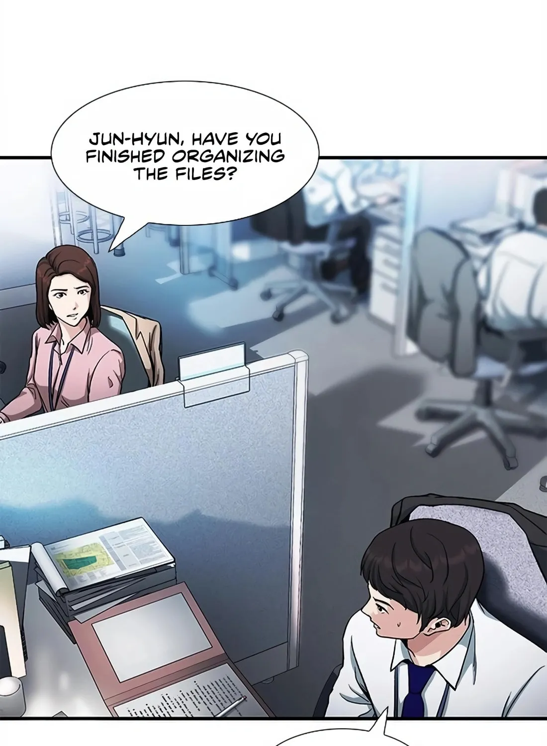 Chairman Kang, the New Employee Chapter 3 page 56 - 