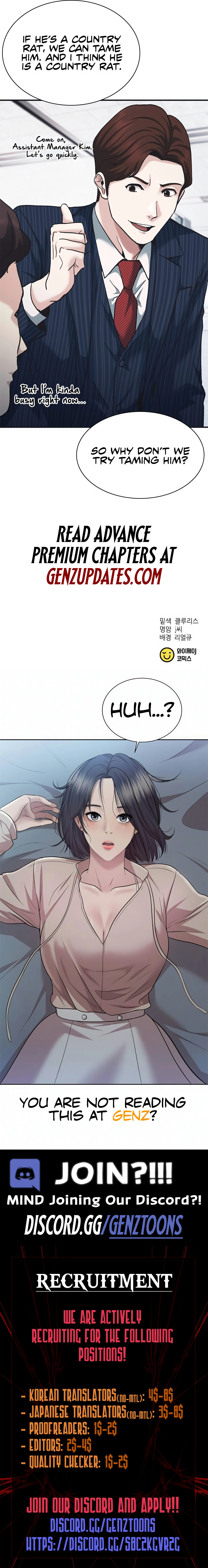Chairman Kang, the New Employee Chapter 61 page 21 - 