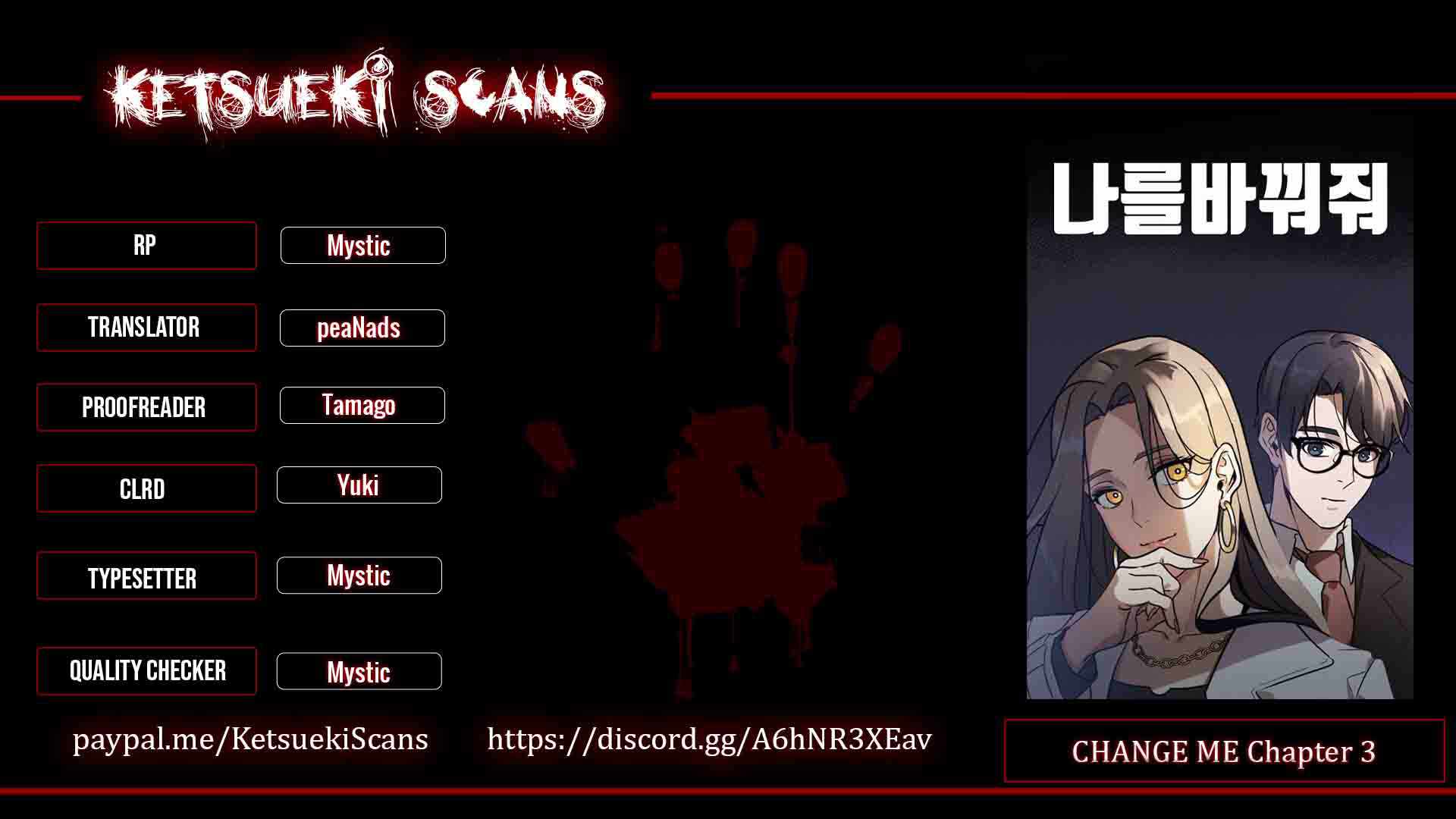 Read Change Me chapter 3 image 0 on Lezhin