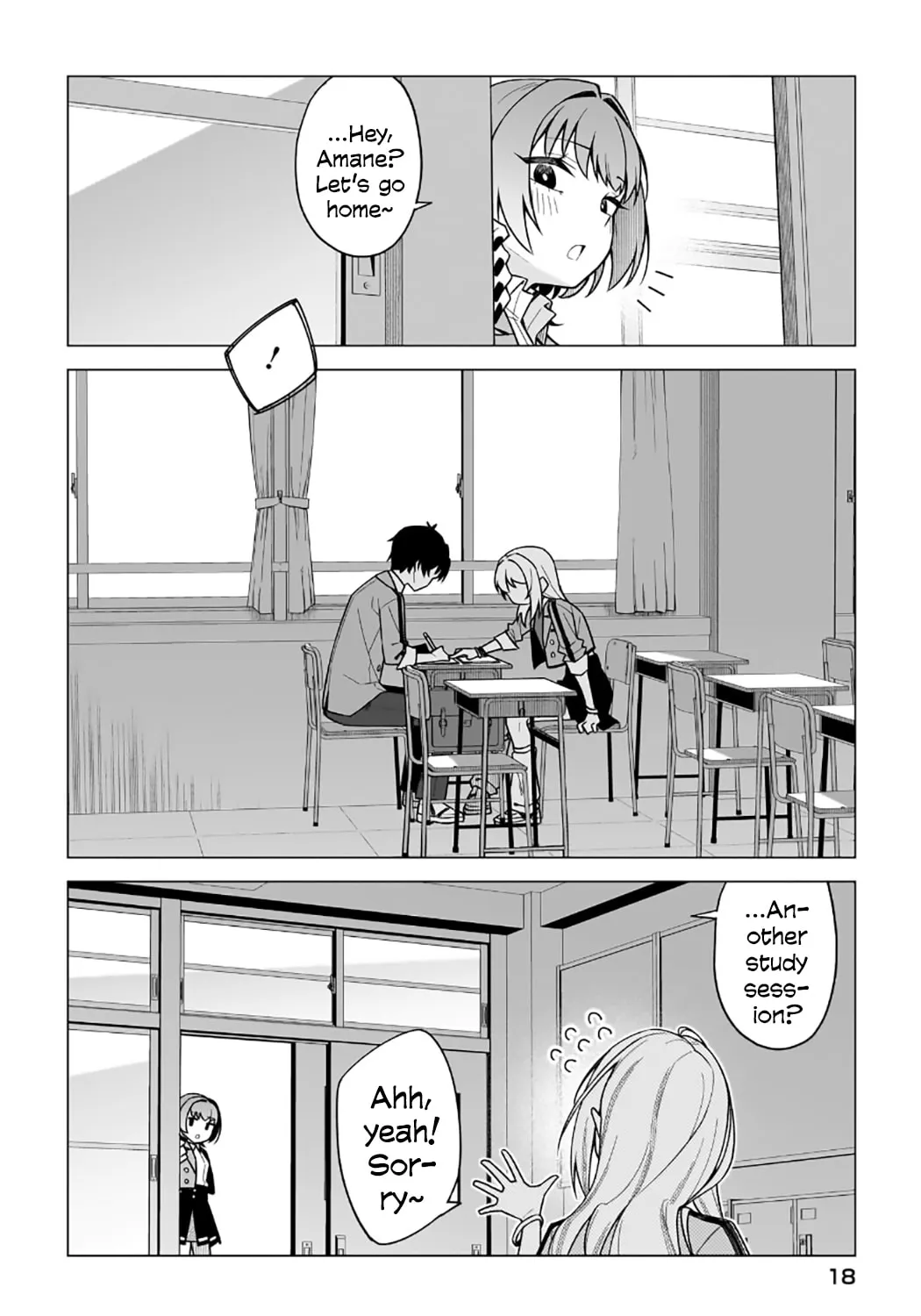 Read Chanto Sukitte Ieru Komusou chapter 1 image 14 on Lezhin